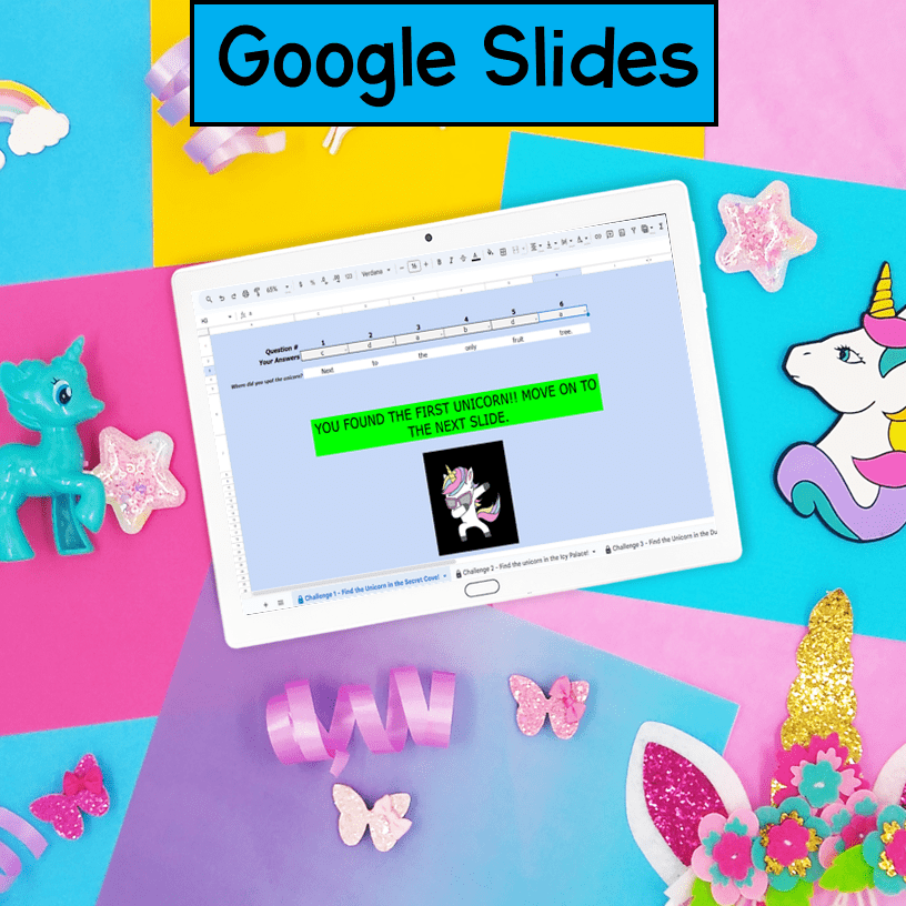 Spot the Unicorn Grammar Review Escape Room & Webscape™ - 2nd Grade - Image 11