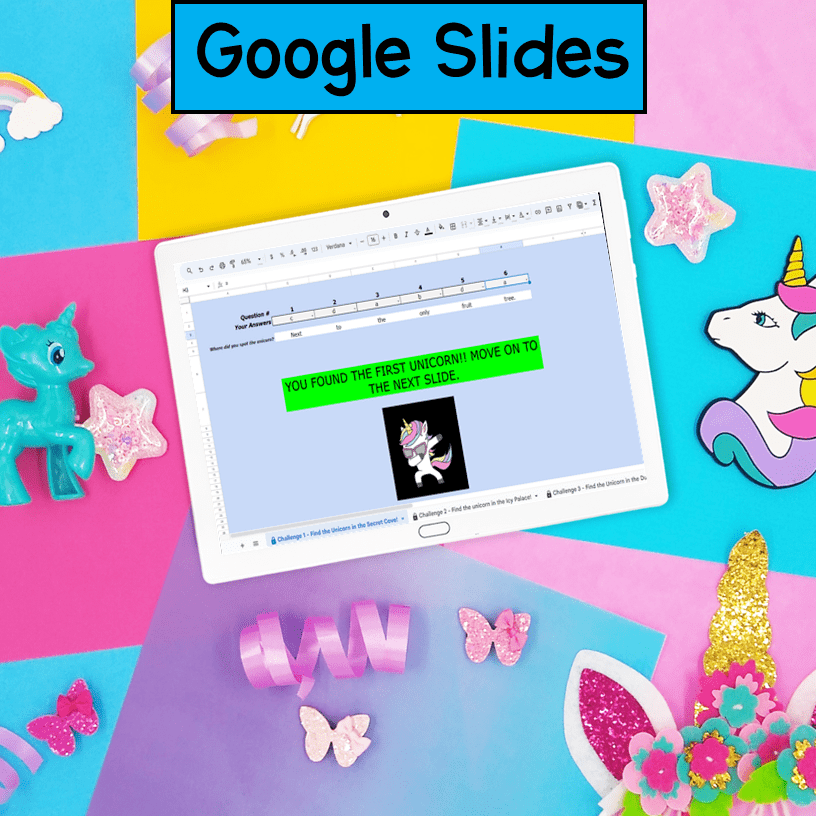 Spot the Unicorn Grammar Review Escape Room & Webscape™ - 5th Grade - Image 11