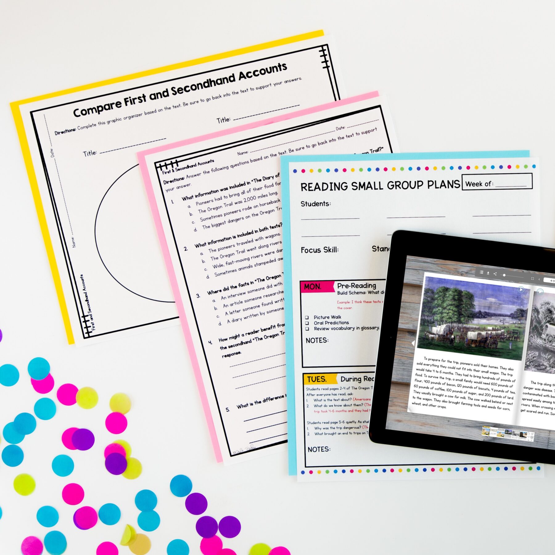 First & Secondhand Accounts in Nonfiction Skill Pack – RI.4.6 – Print & Digital - Image 9