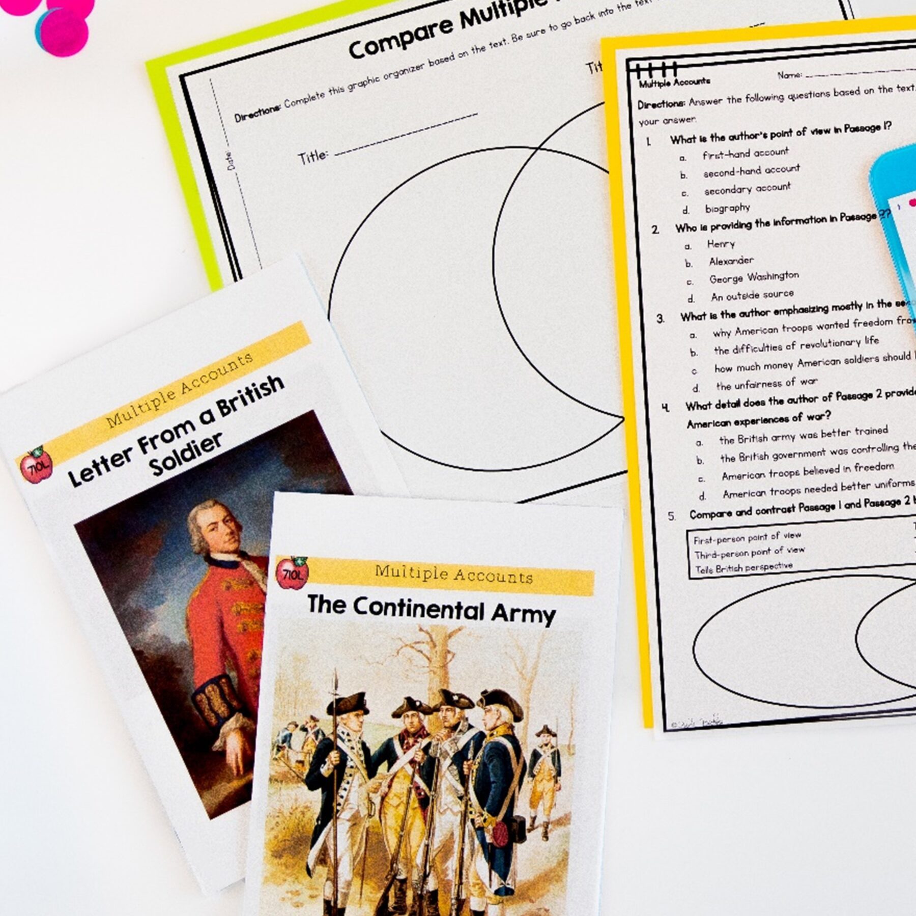 Compare Multiple Accounts in Nonfiction Skill Pack – RI.5.6 – Print & Digital - Image 9