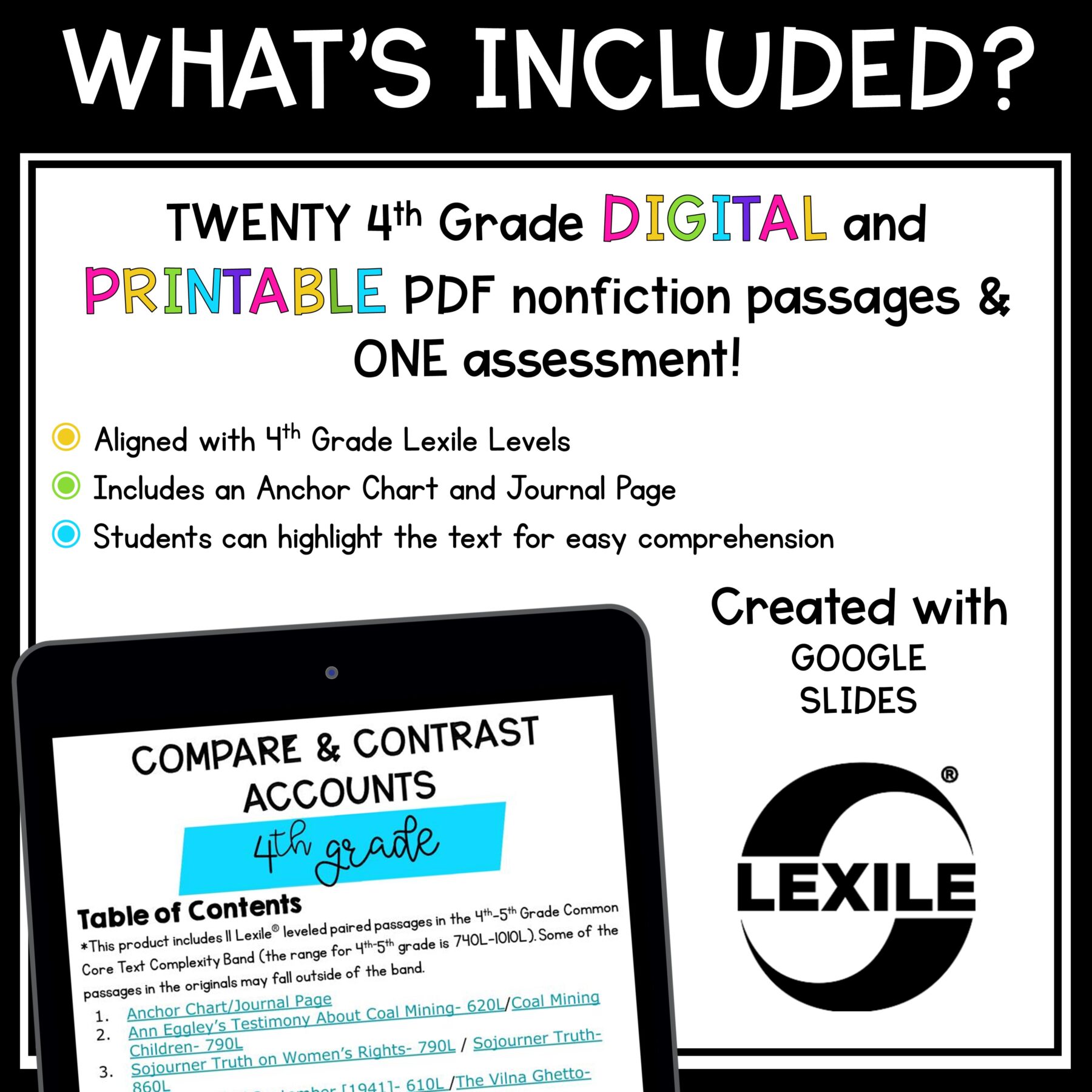 First & Secondhand Accounts in Nonfiction Skill Pack – RI.4.6 – Print & Digital - Image 11