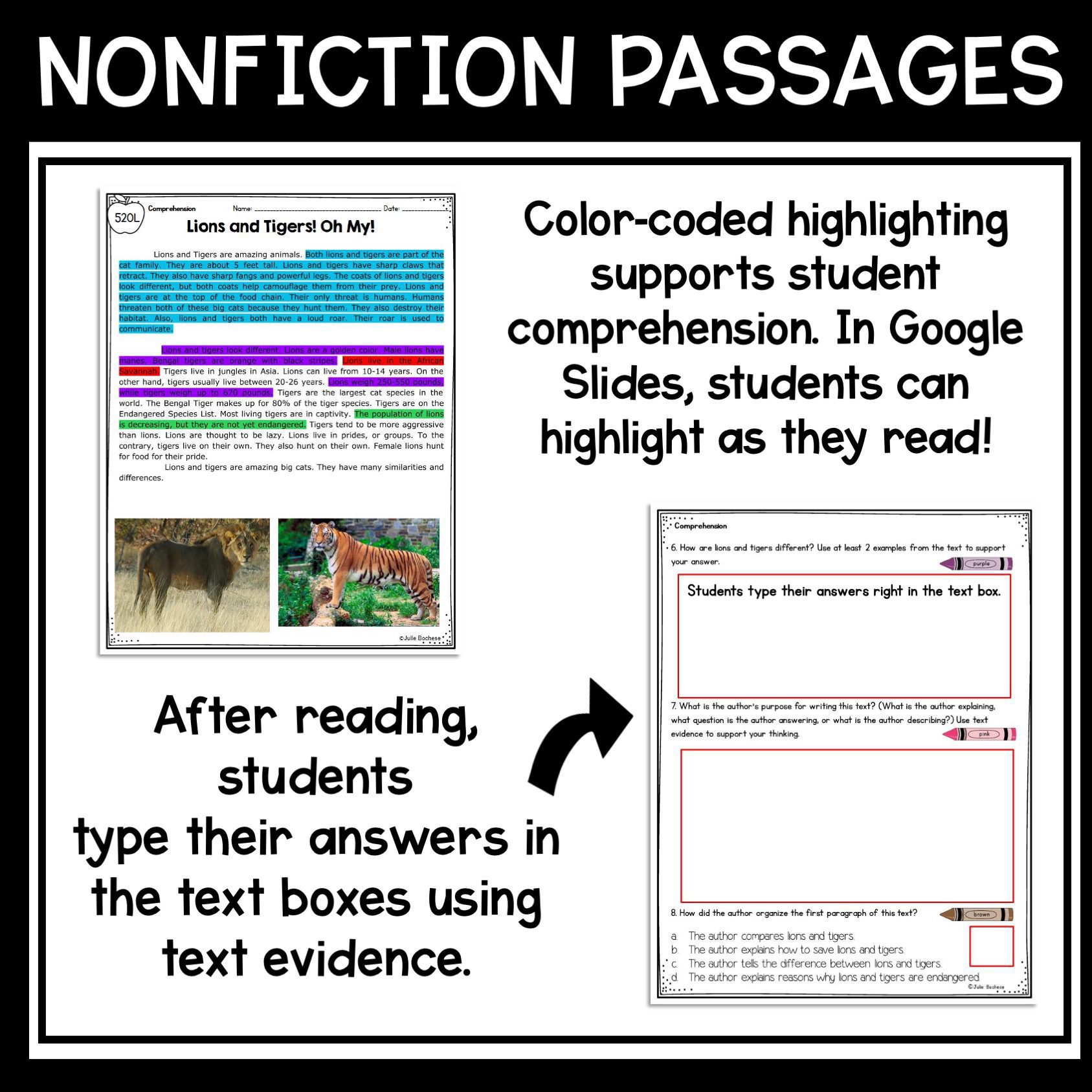 Comprehend Nonfiction Skill Pack Bundle – RI.2.10 & 3.10 – Print & Digital - Image 12