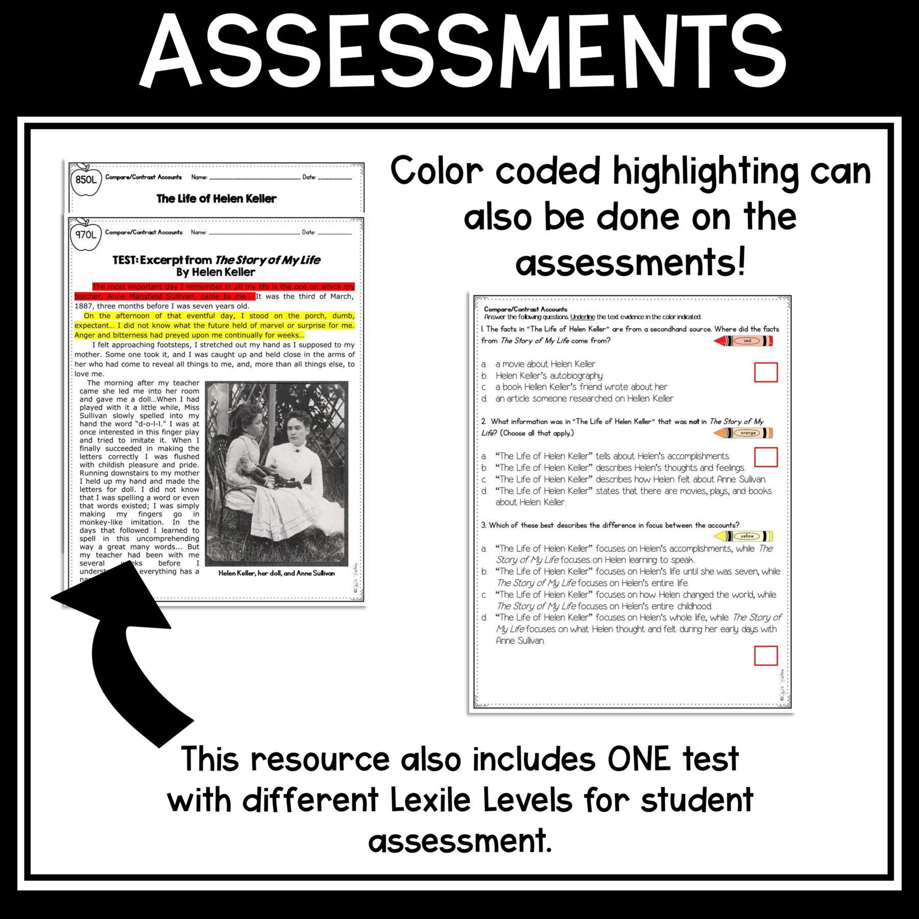 First & Secondhand Accounts in Nonfiction Skill Pack – RI.4.6 – Print & Digital - Image 13