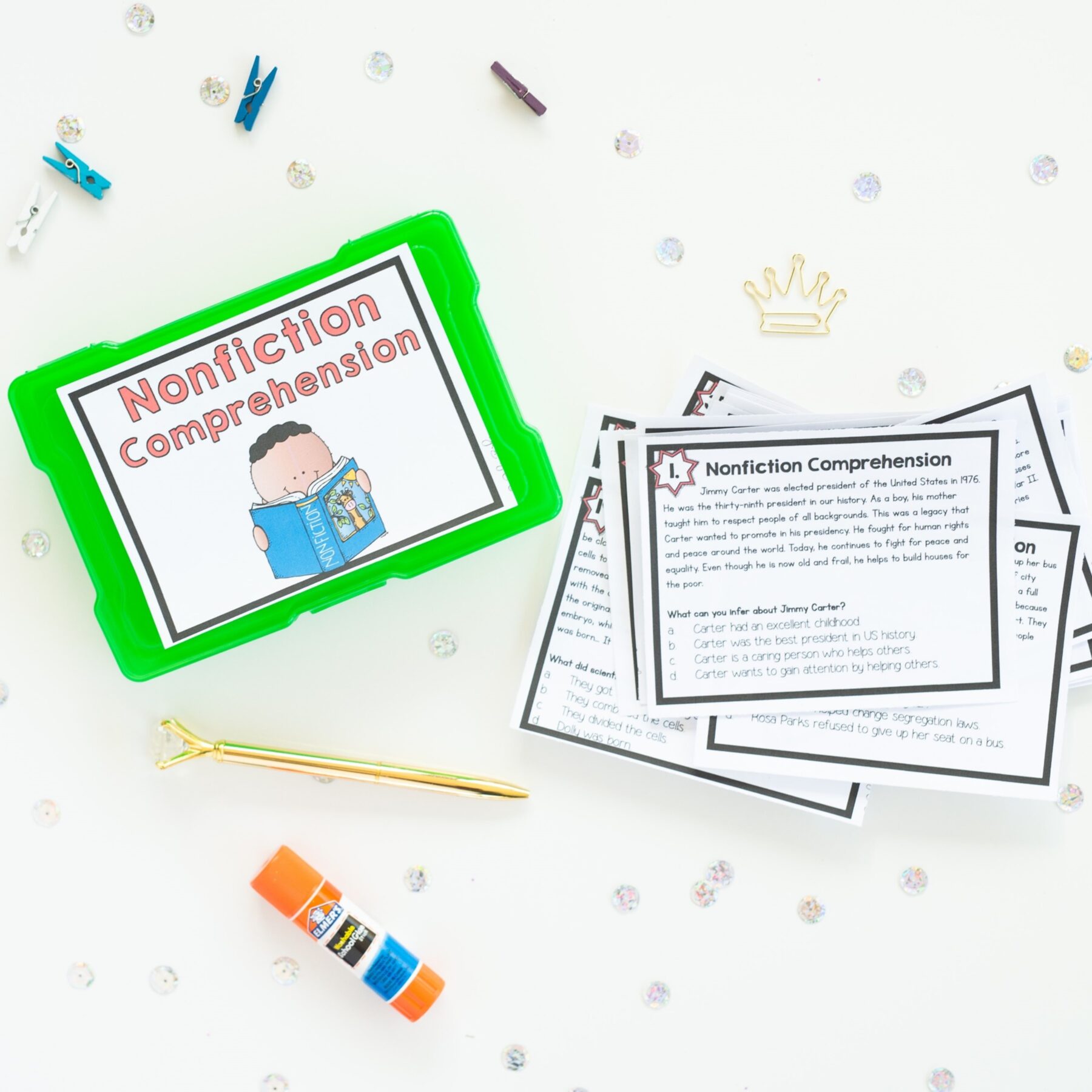 Comprehend Informational Texts Skill Pack – RI.4.10 & 5.10 – Print & Digital - Image 14