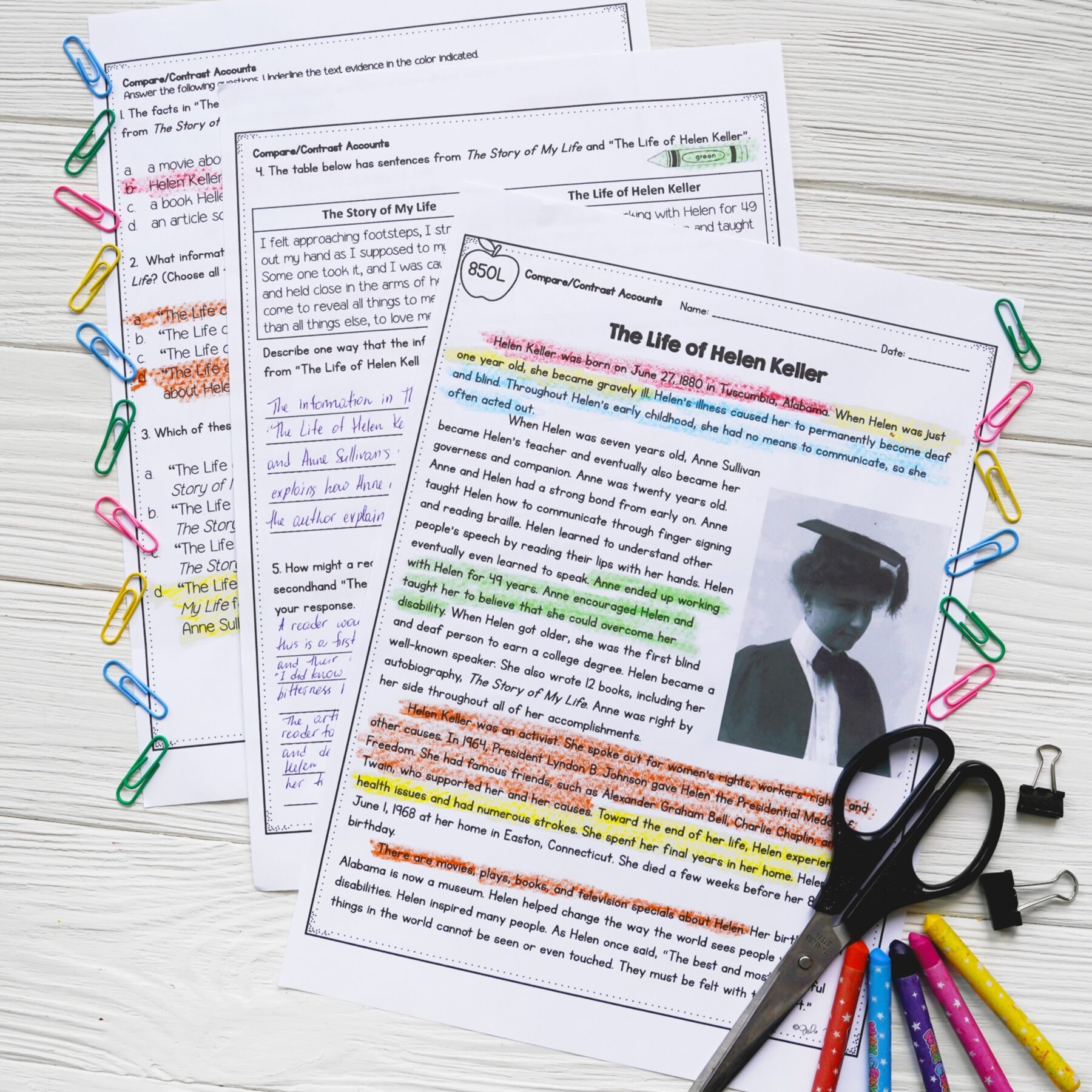 First & Secondhand Accounts in Nonfiction Skill Pack – RI.4.6 – Print & Digital - Image 16