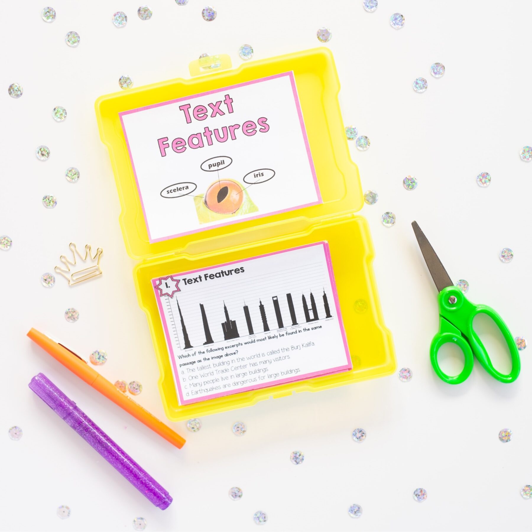 Visual Text Features in Nonfiction Skill Pack – RI.4.7 – Print & Digital - Image 15