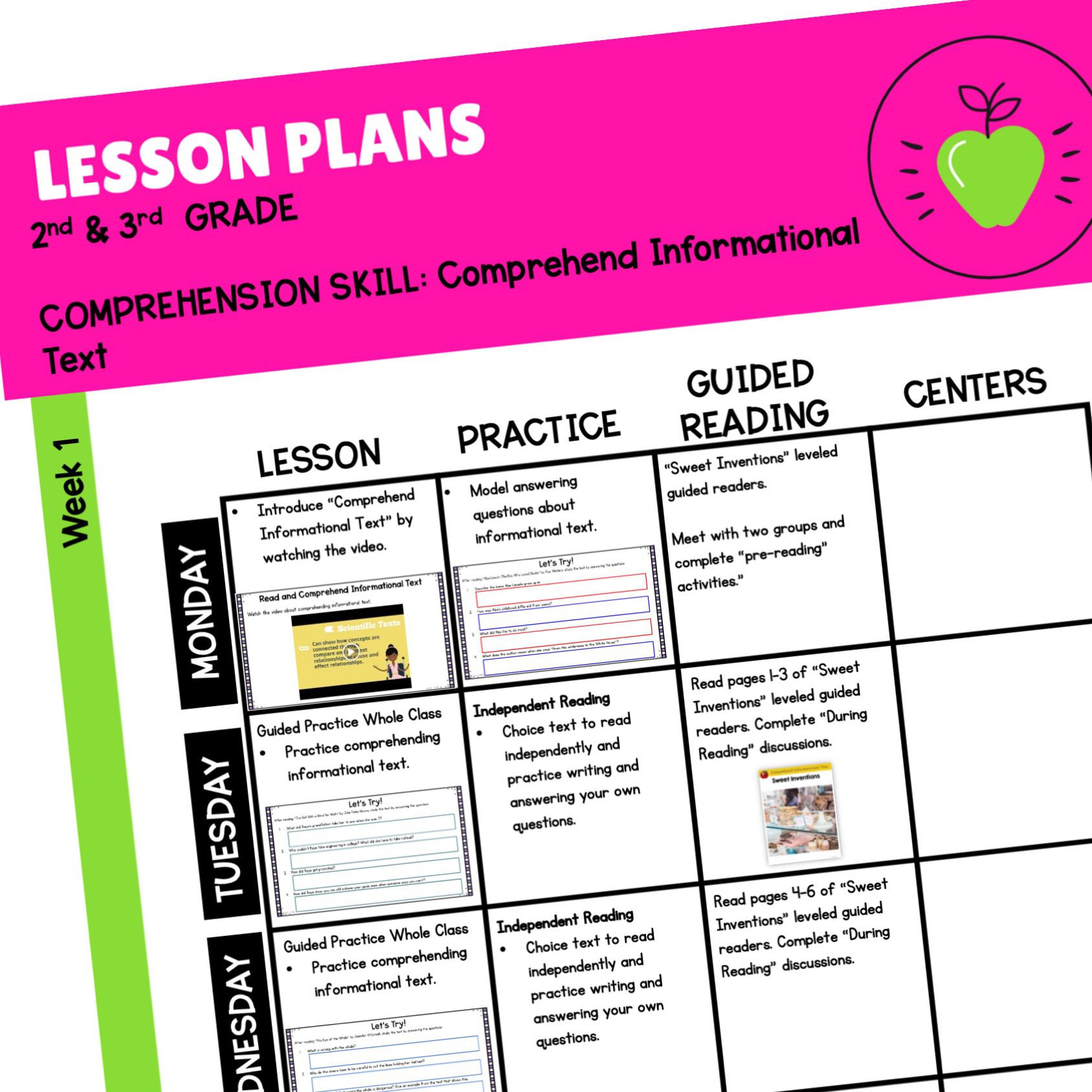 Comprehend Nonfiction Skill Pack Bundle – RI.2.10 & 3.10 – Print & Digital - Image 2