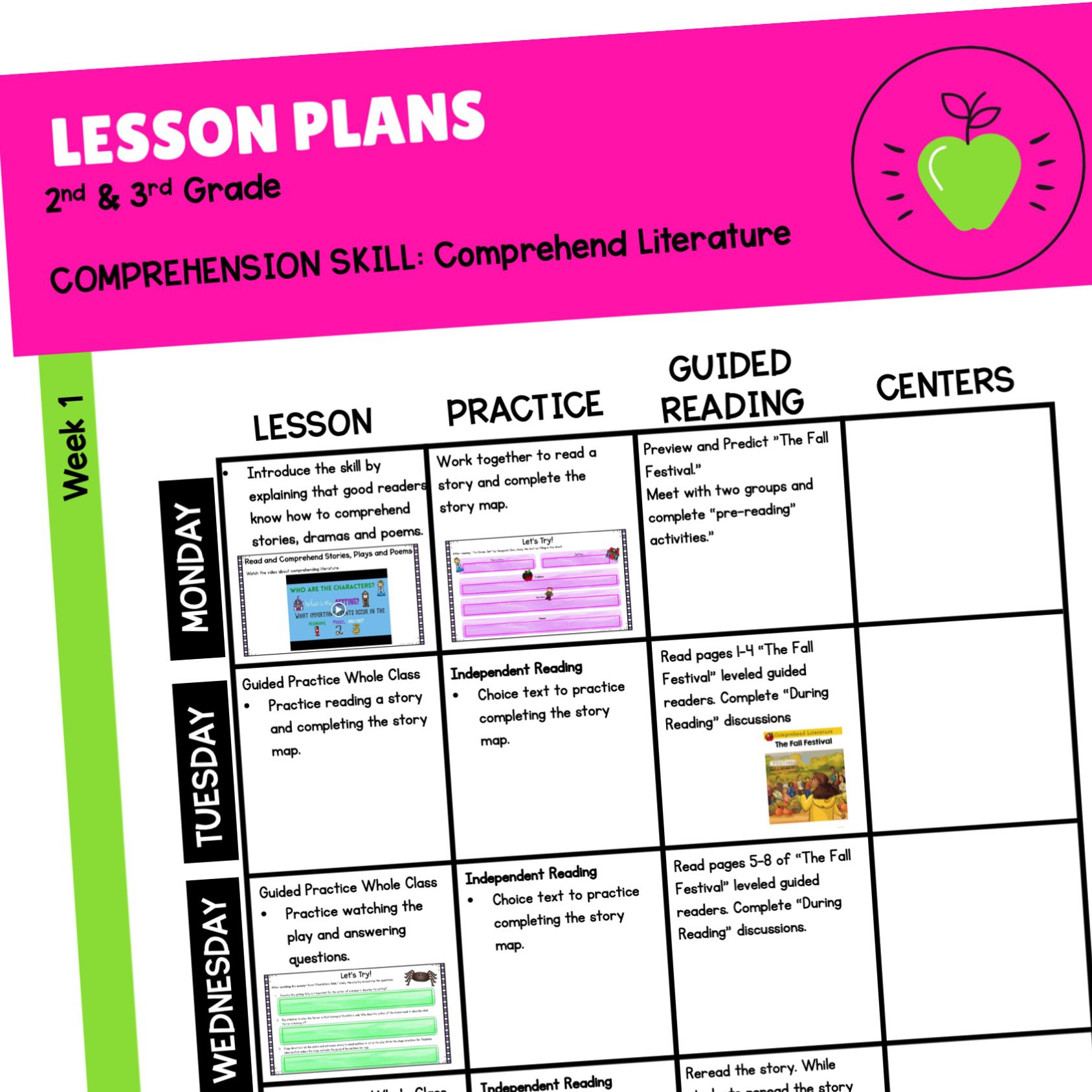 Comprehend Literature Skill Pack Bundle – RL.2.10 & 3.10 – Print & Digital - Image 2