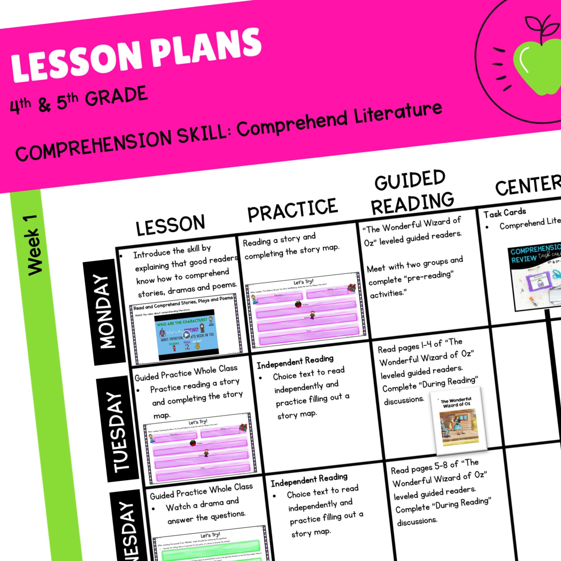 Comprehend Literature Skill Pack – RL.4.10 & 5.10 – Print & Digital - Image 2