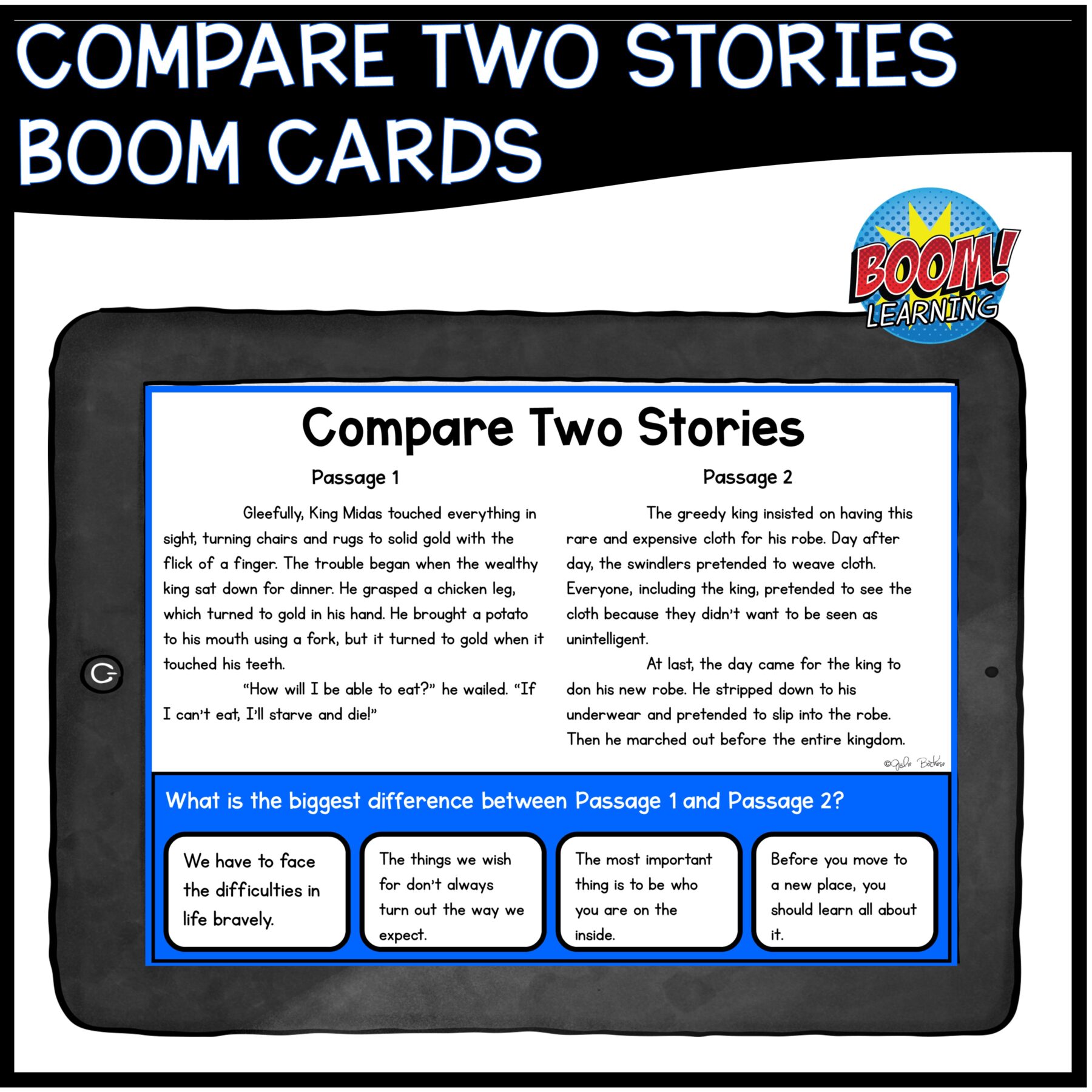 Compare & Contrast Fiction Stories Skill Pack – RL.5.9 – Print & Digital - Image 16