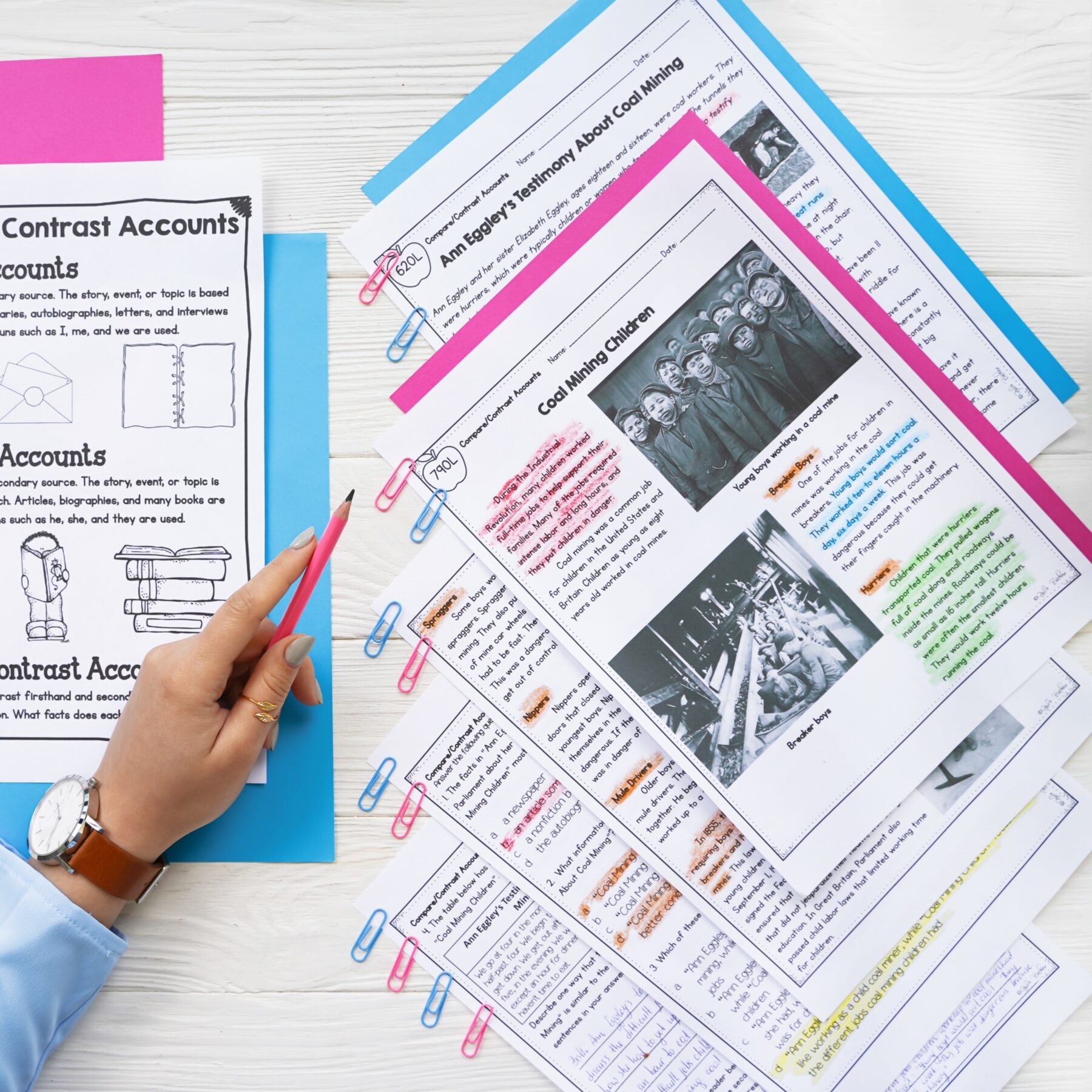 First & Secondhand Accounts in Nonfiction Skill Pack – RI.4.6 – Print & Digital - Image 18