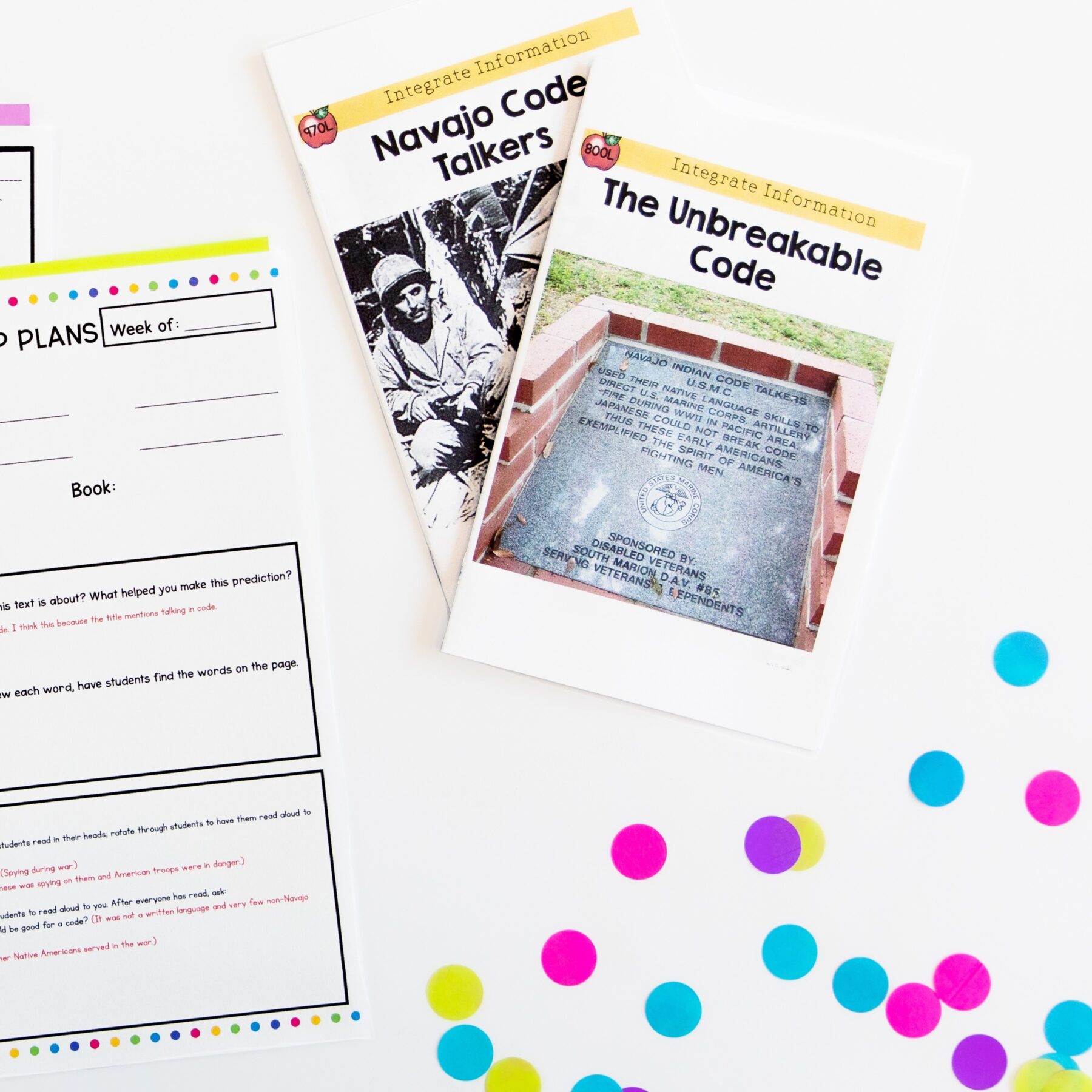 Guided Reading Packet: Integrate Information - 4th & 5th Grade RI.4.9 RI.5.9 - Printable & Digital - Image 3