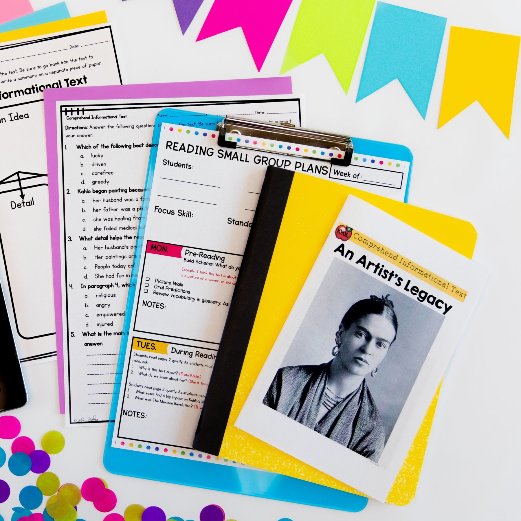 Guided Reading Packet: Comprehend Informational Text - 4th & 5th Grade RI.4.10 RI.5.10 - Printable & Digital - Image 3
