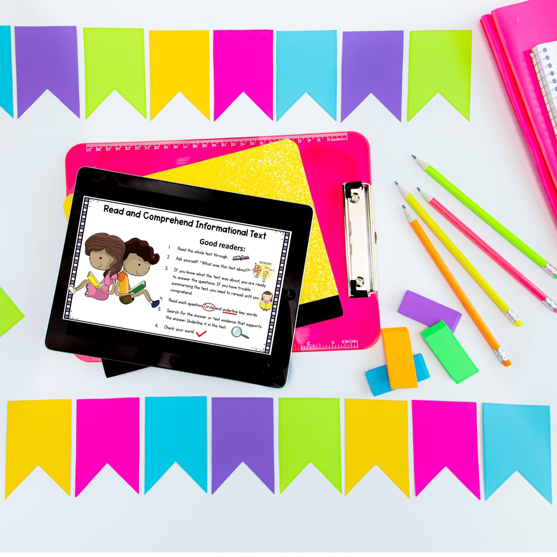 Comprehend Informational Texts Skill Pack – RI.4.10 & 5.10 – Print & Digital - Image 3