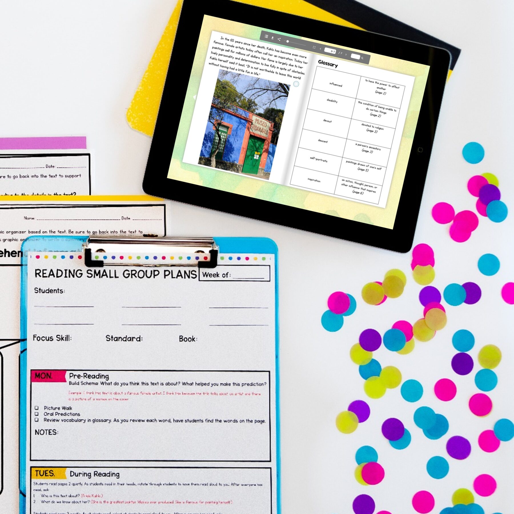 Guided Reading Packet: Comprehend Informational Text - 4th & 5th Grade RI.4.10 RI.5.10 - Printable & Digital - Image 5
