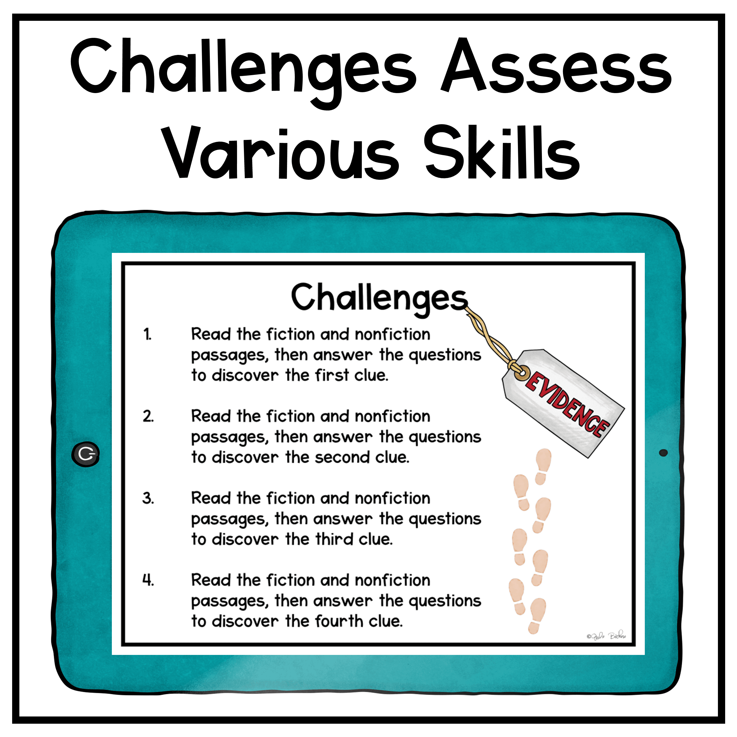 Whodunit Reading Comprehension Escape Room Activity 4th & 5th Grade ELA Review - Image 5
