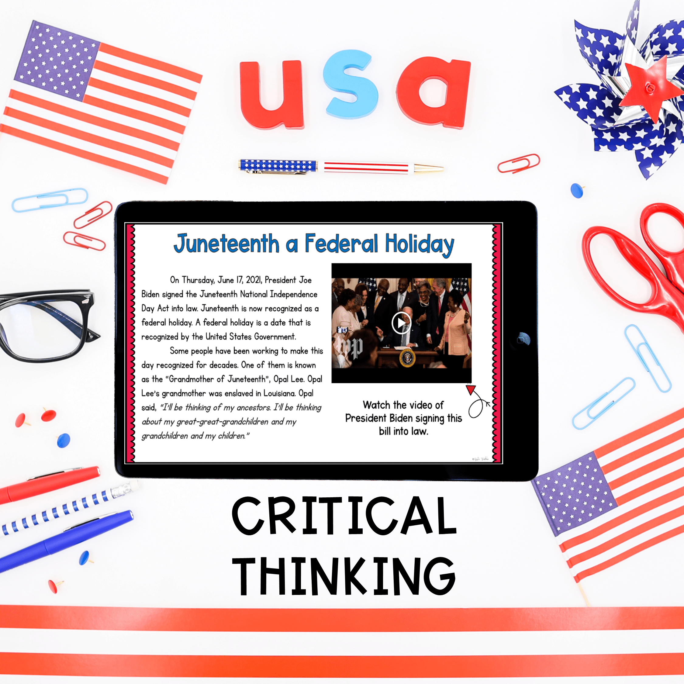 Virtual Field Trip to Galveston Texas for Juneteenth - Google Slides & Seesaw - Image 5