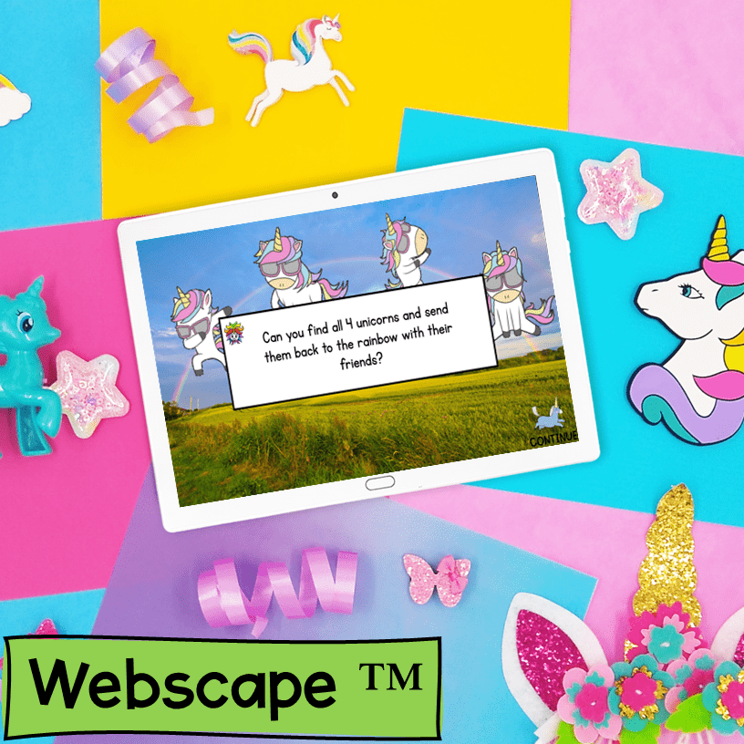 Spot the Unicorn Grammar Review Escape Room & Webscape™ - 2nd Grade - Image 9