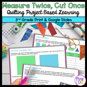 Measurement & Geometry - 3rd Grade - Make A Quilt Project Based Learning