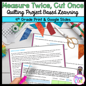 Measurement & Geometry - 4th Grade - Make A Quilt Project Based Learning