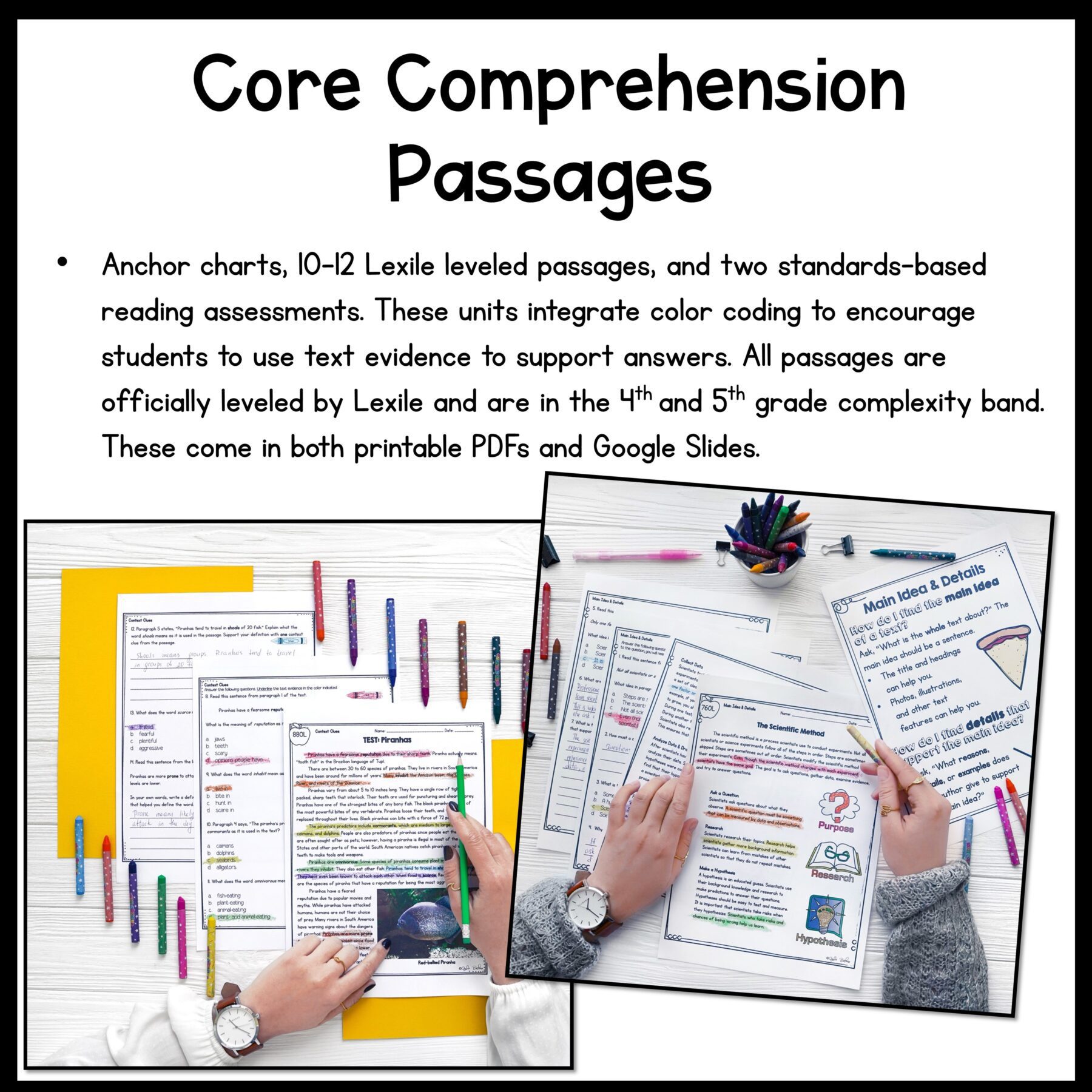 5th Grade Reading Comprehension Curriculum - Full Year Bundle - Digital & Print - Image 8