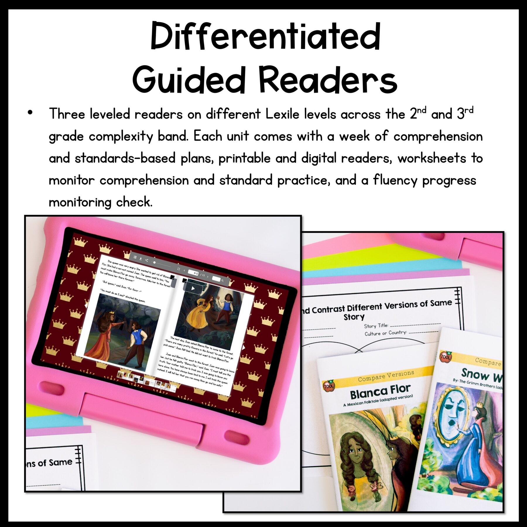 3rd Grade Reading Comprehension Curriculum - Full Year Bundle - Digital & Print - Image 5