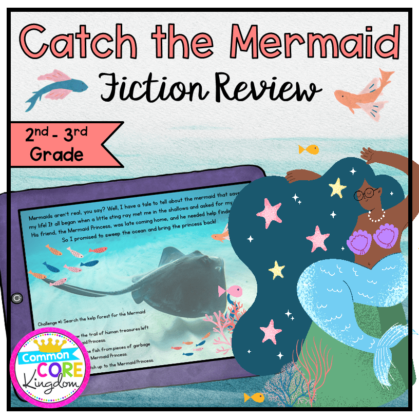 Fiction Review Escape Room - 2nd & 3rd Grade - Digital & Print