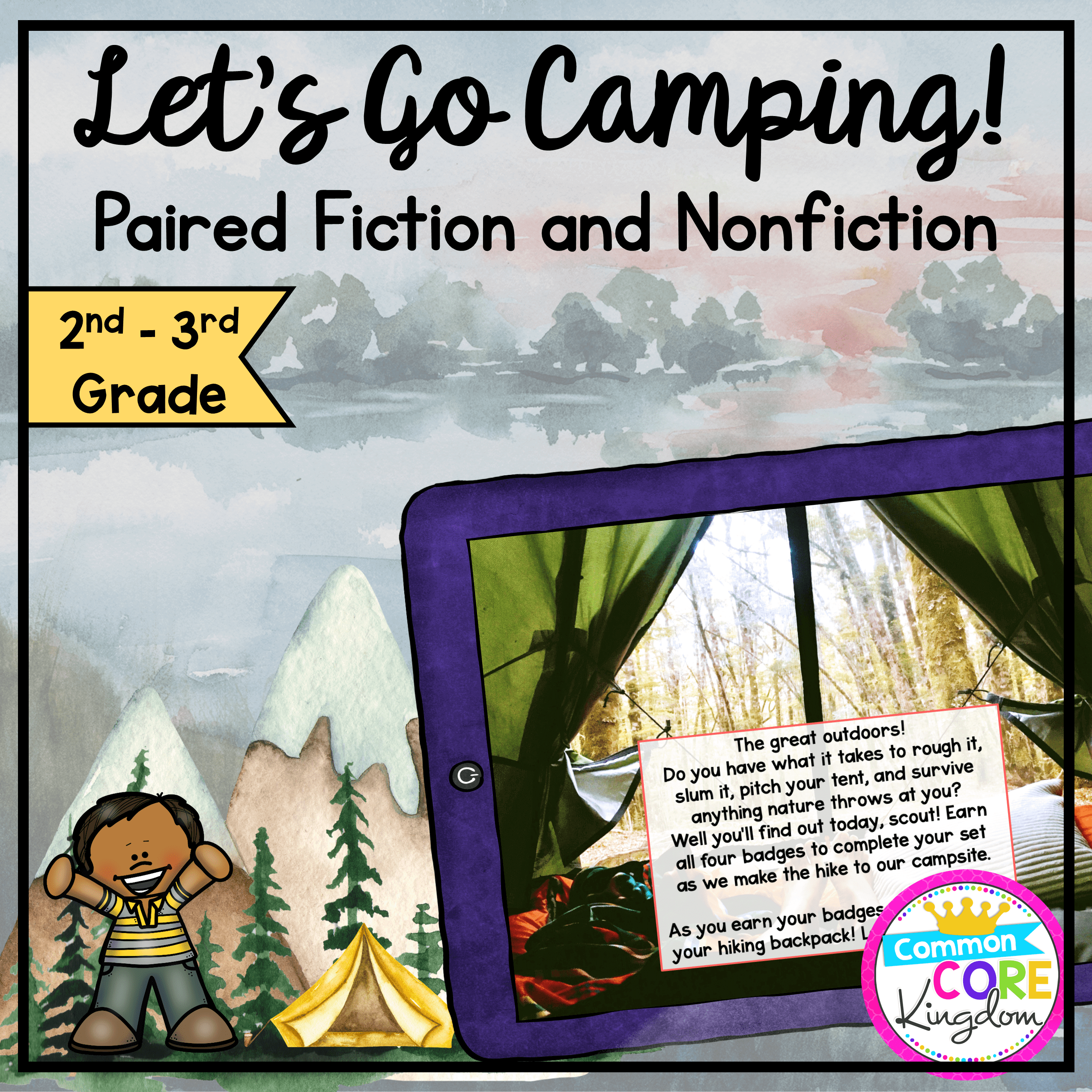 Paired Fiction & Nonfiction Escape Room - 2nd & 3rd Grade