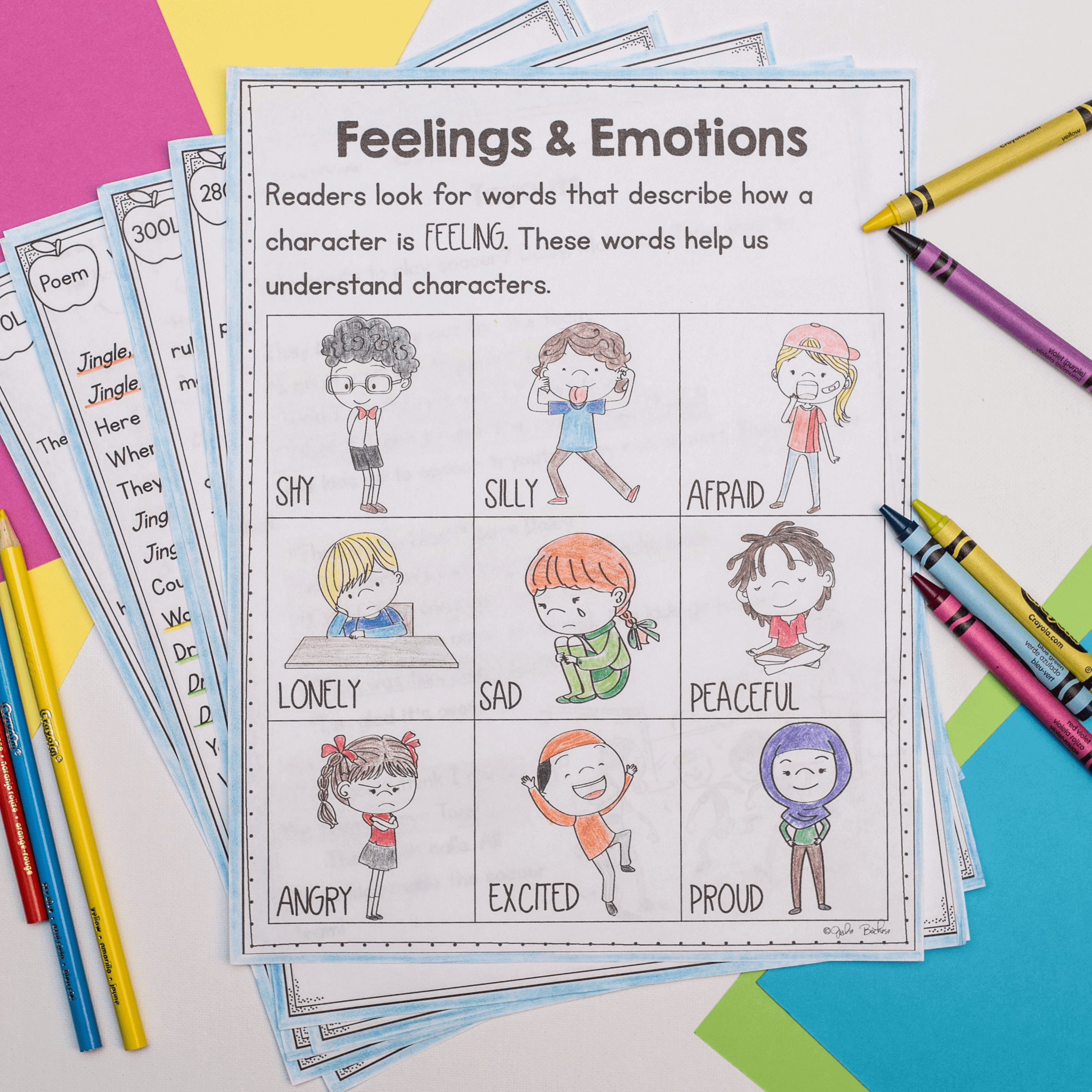 Descriptive Language - 1st Grade Florida BEST Standards - B.E.S.T. ELA.1.R.3.1 - Image 2