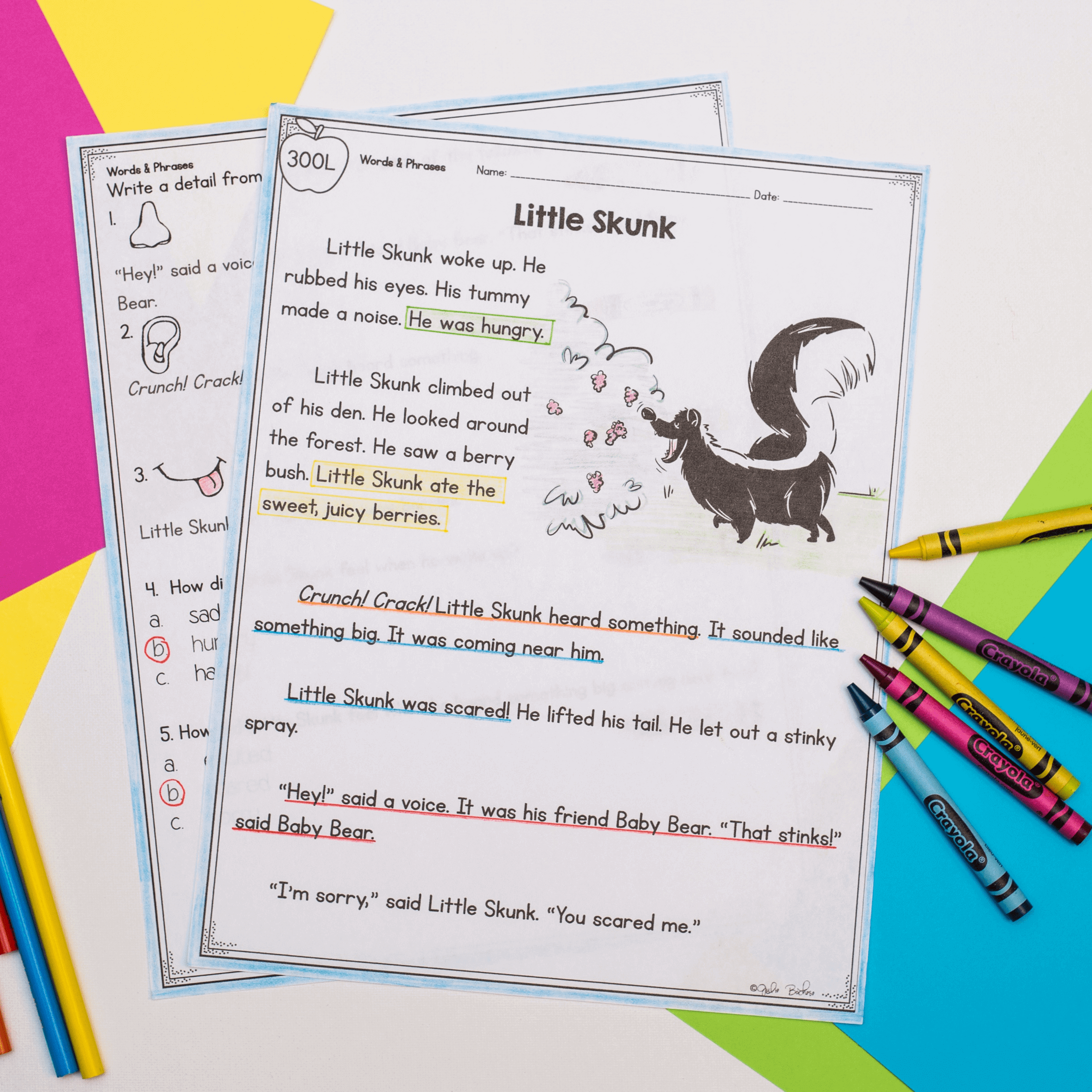 Descriptive Language - 1st Grade Florida BEST Standards - B.E.S.T. ELA.1.R.3.1 - Image 3