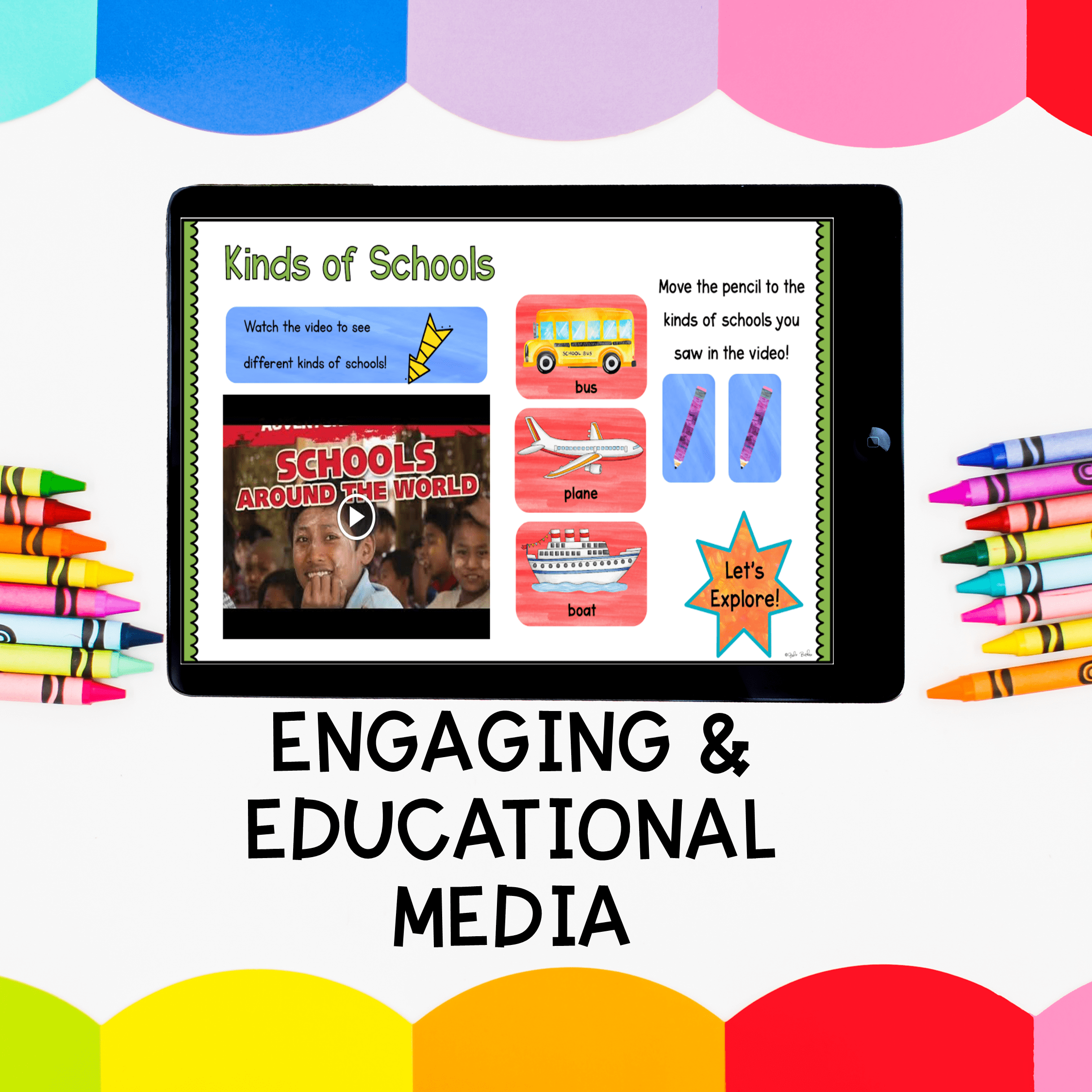 Schools Around the World Virtual Field Trip Digital Resource Activity Primary - Image 6