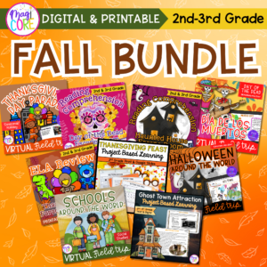 Fall Bundle - 2nd-3rd Grade - Digital and Printable Format