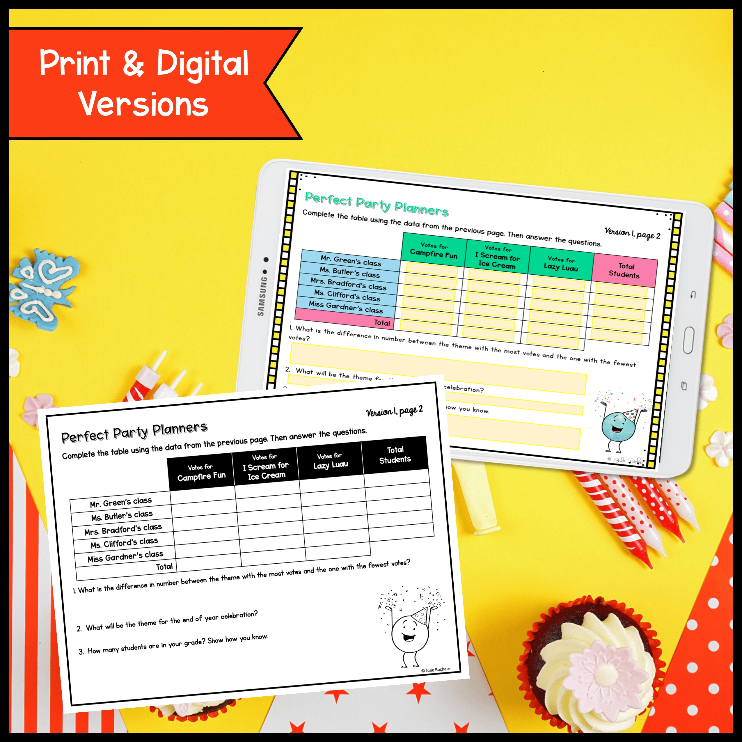 3rd Grade Math Project Based Learning Bundle #3 - Image 10