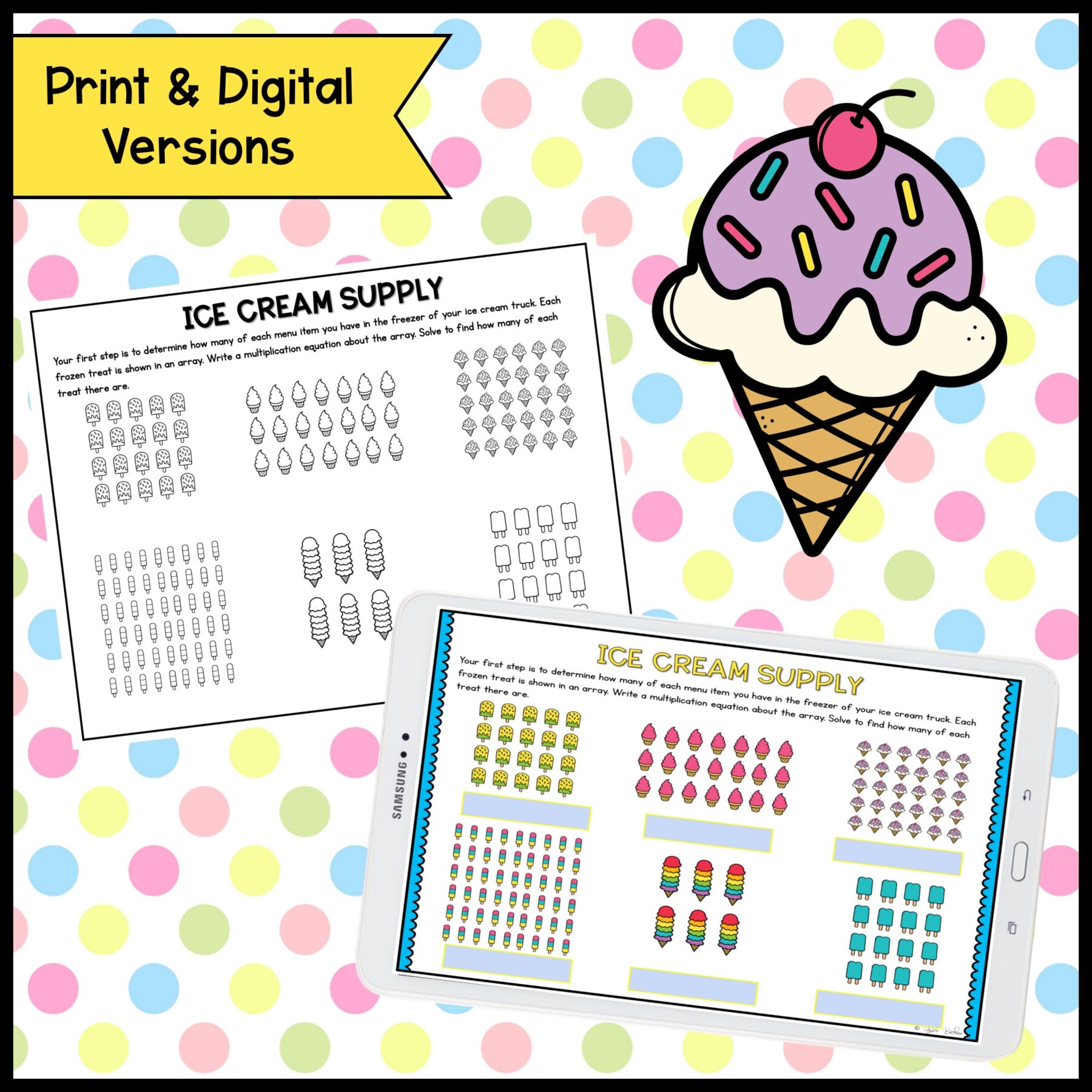 3rd Grade Math Project Based Learning Bundle #2 - Image 13