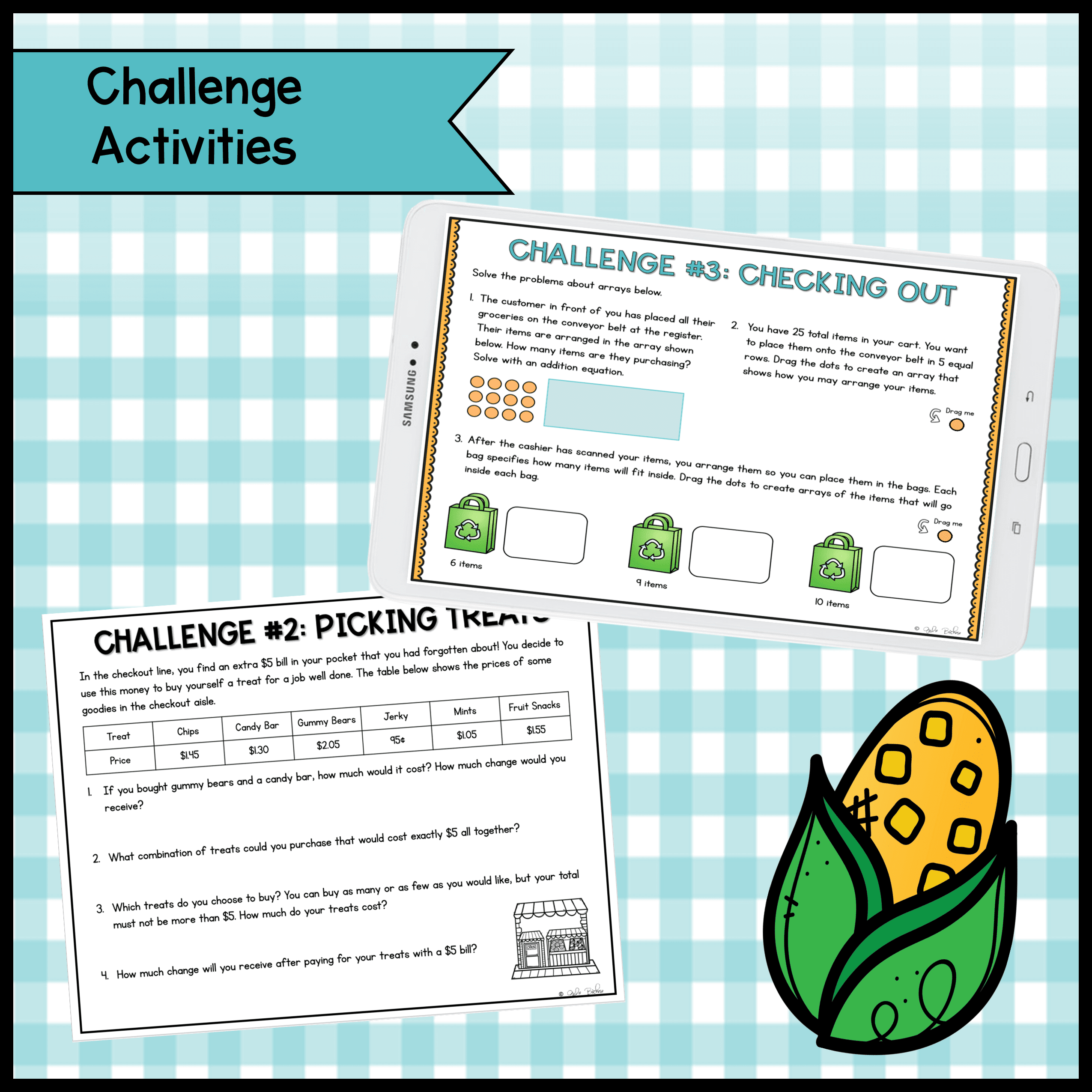 3rd Grade Math Project Based Learning Bundle #3 - Image 18