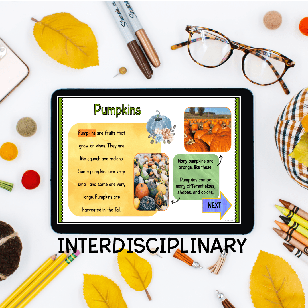 Pumpkins Virtual Field Trip 1st Grade Fall Digital Activity - Pumpkin Life Cycle - Image 2