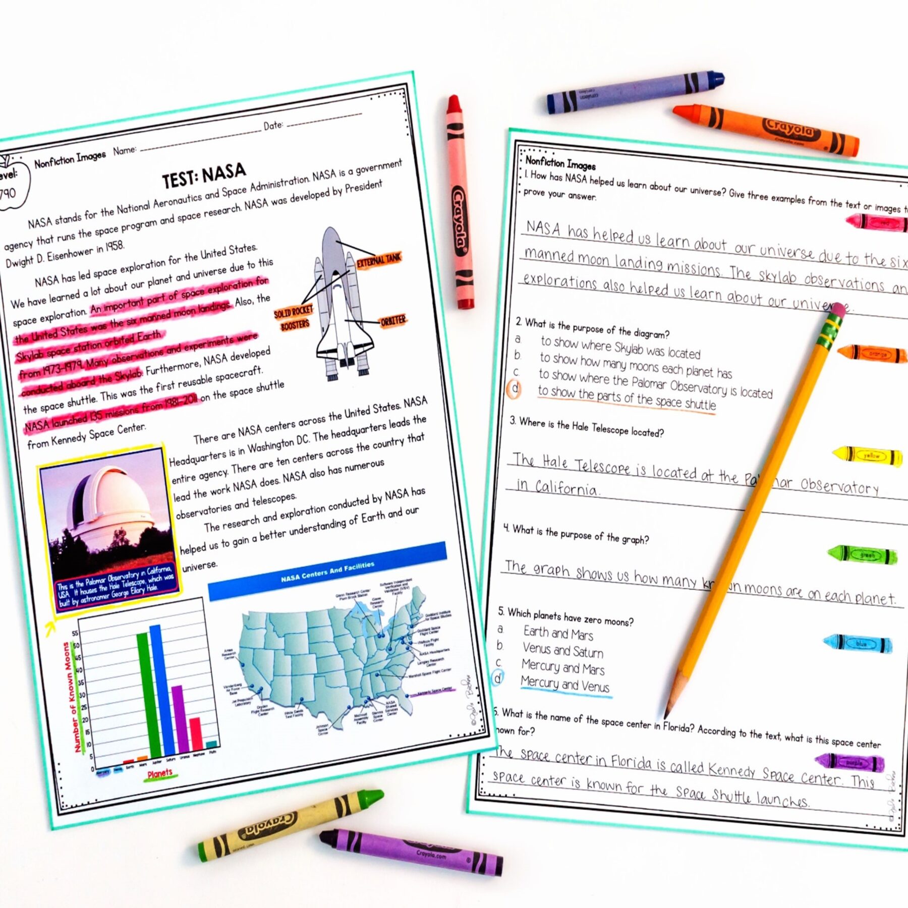 Text Features - 2nd & 3rd Grade Florida BEST Reading - ELA.2.R.2.1 & ELA.3.R.2.1 - Image 2