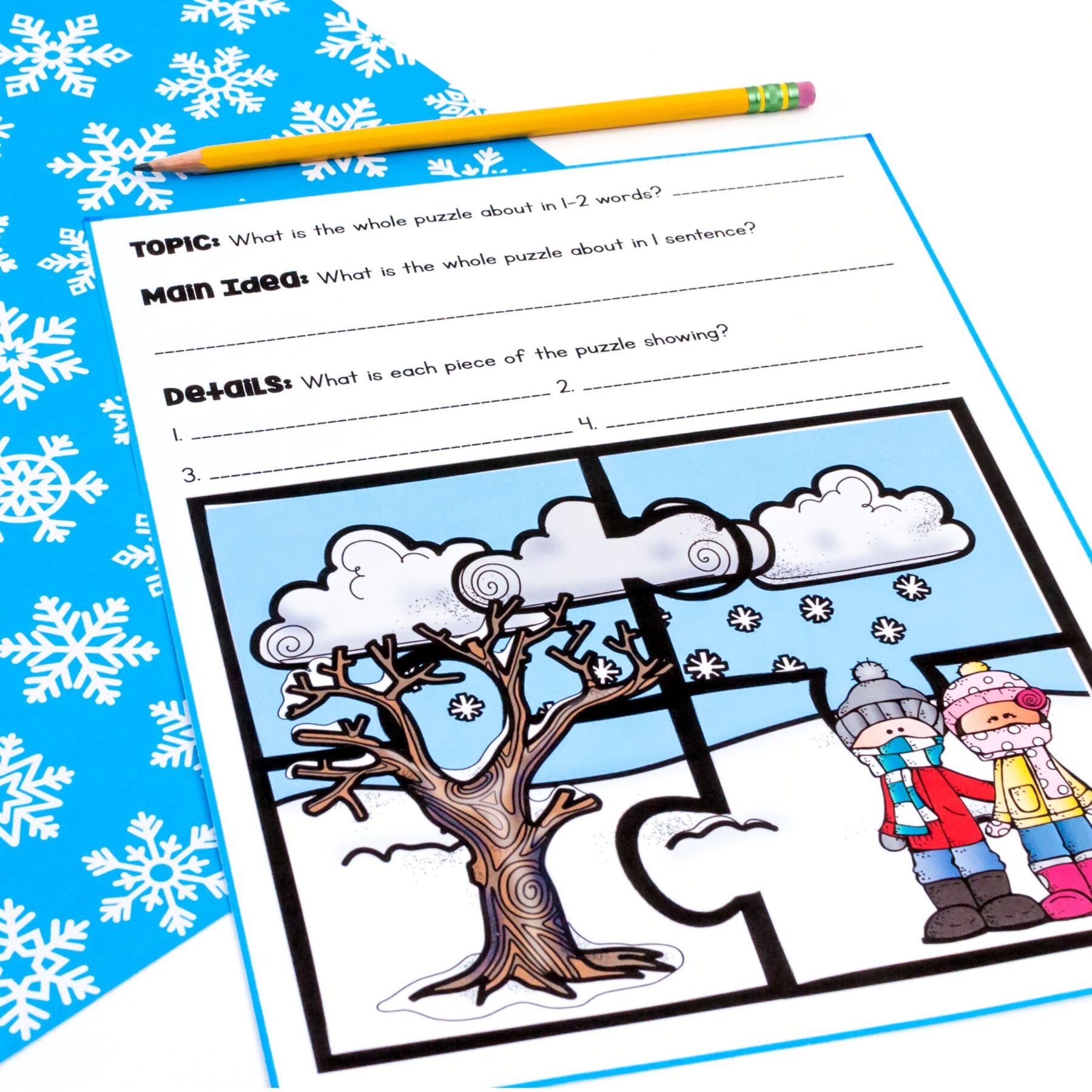 Central Idea & Details Florida BEST Reading Comprehension ELA.2.R.2.2 & 3.R.2.2 - Image 2