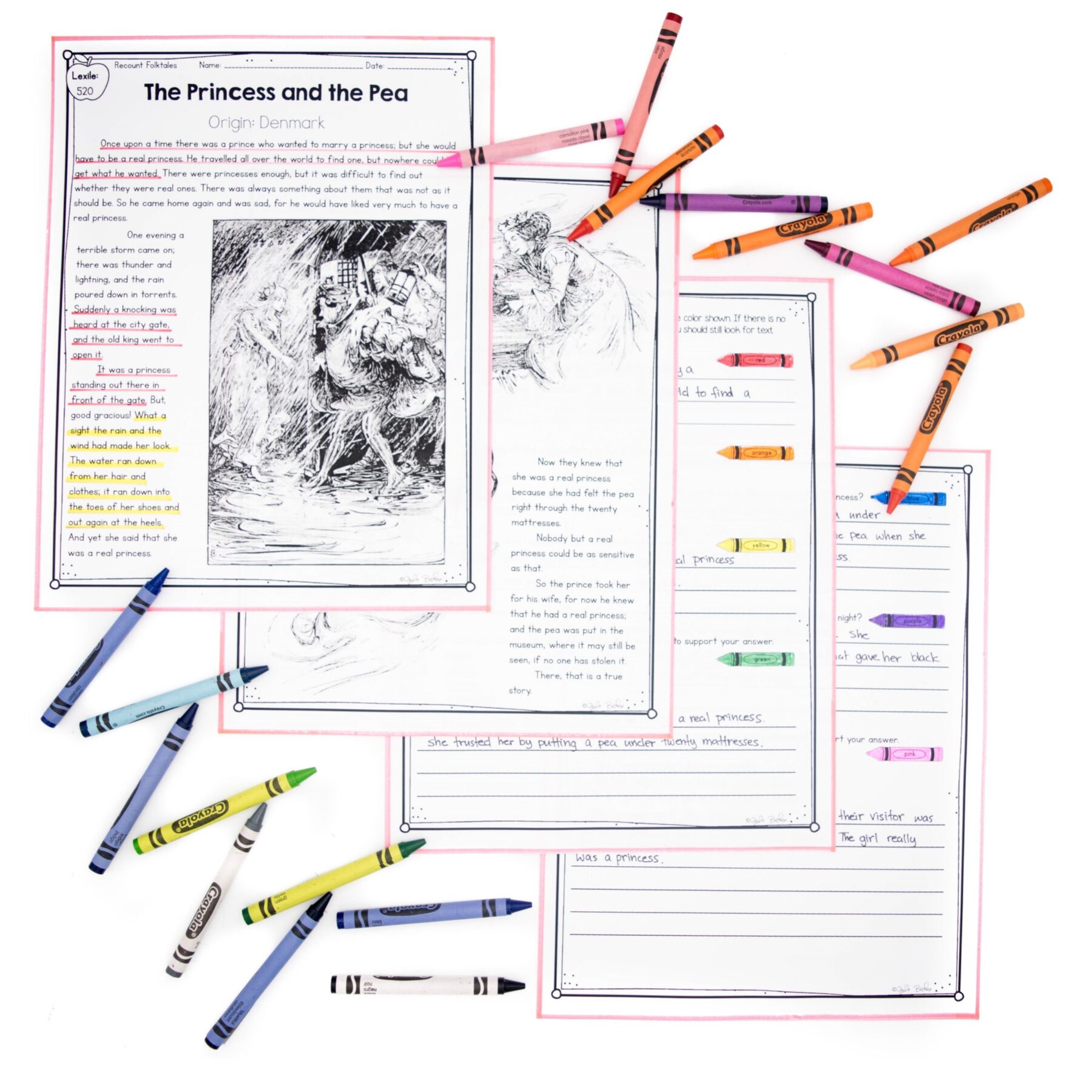 Theme 2nd & 3rd Grade Florida BEST Reading Comprehension ELA.2.R.1.2 ELA.3.R.1.2 - Image 3