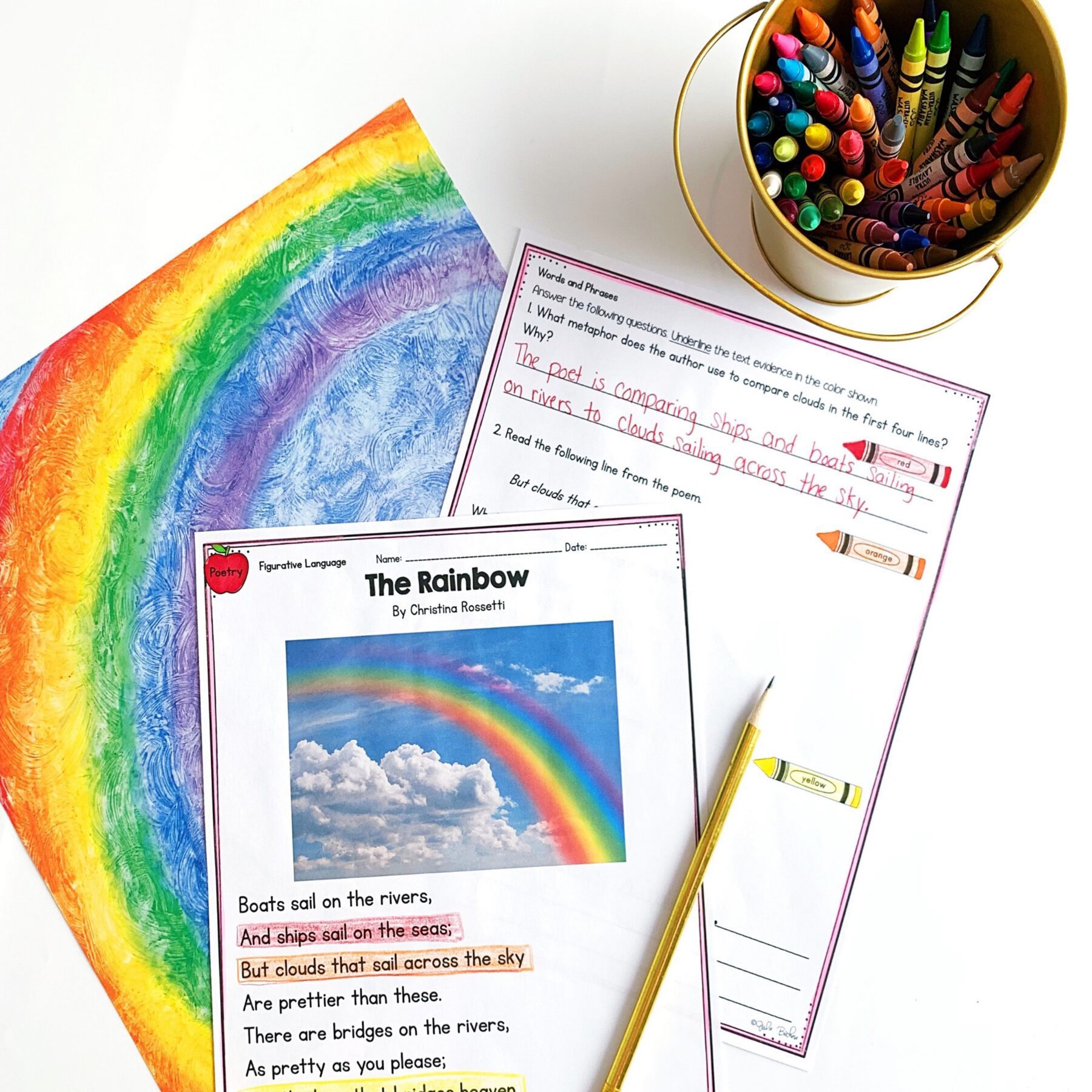 Figurative Language - 3rd Grade Florida BEST Reading Comprehension - ELA.3.R.3.1 - Image 3