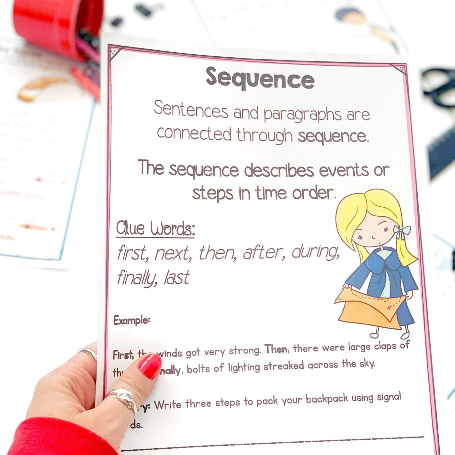 Text Structure 3rd Grade Florida BEST Reading Comprehension Passages ELA.3.R.2.1 - Image 3