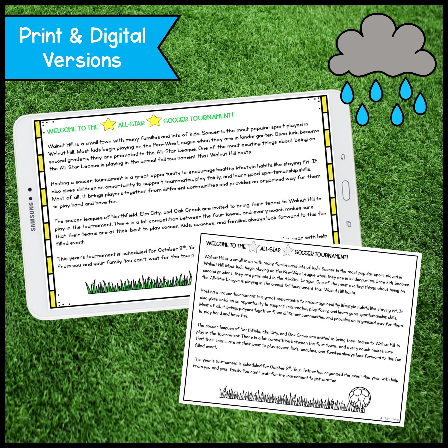 3rd Grade Math Project Based Learning Bundle #2 - Image 3