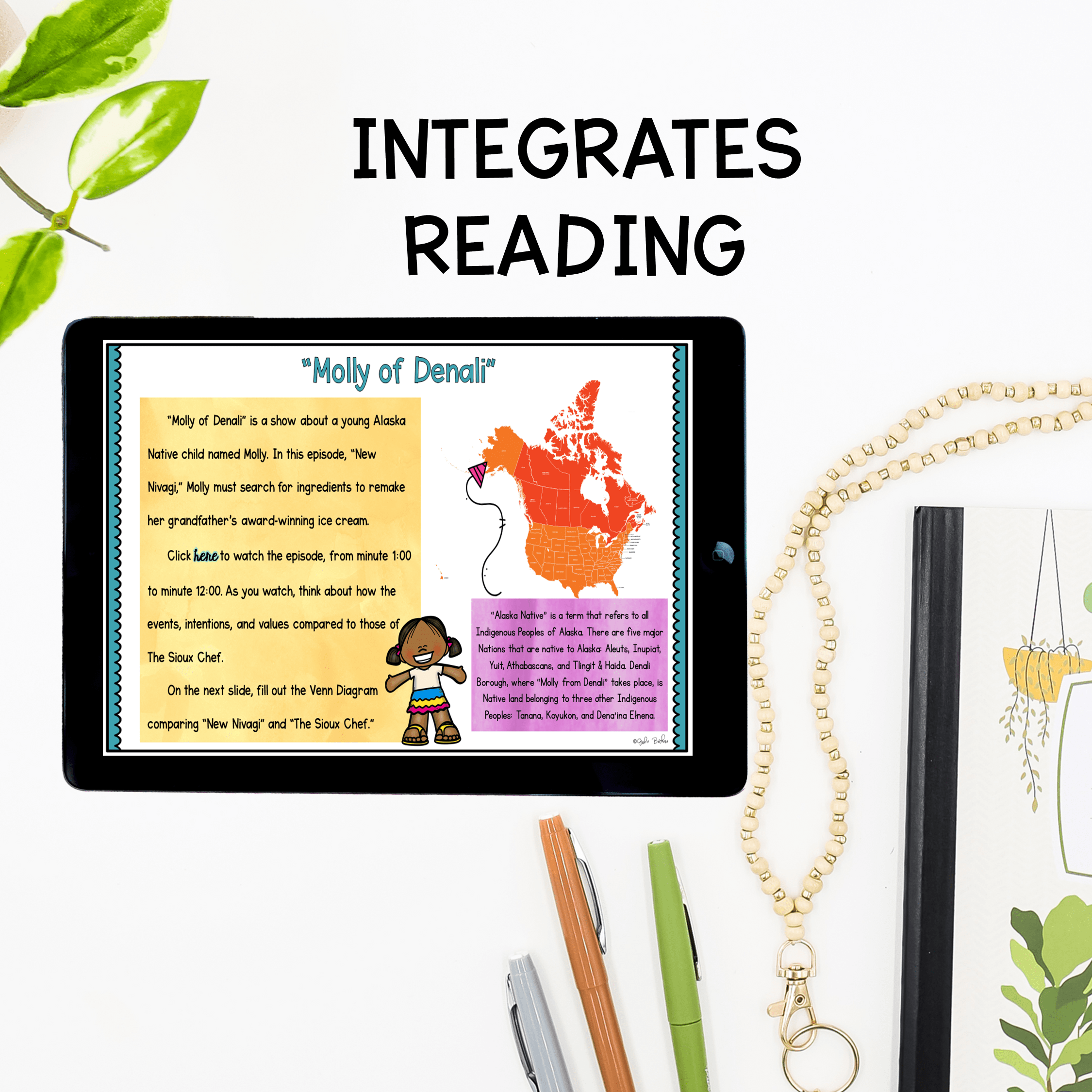Virtual Field Trip Native Americans & Indigenous Peoples Google Slides Digital - Image 3