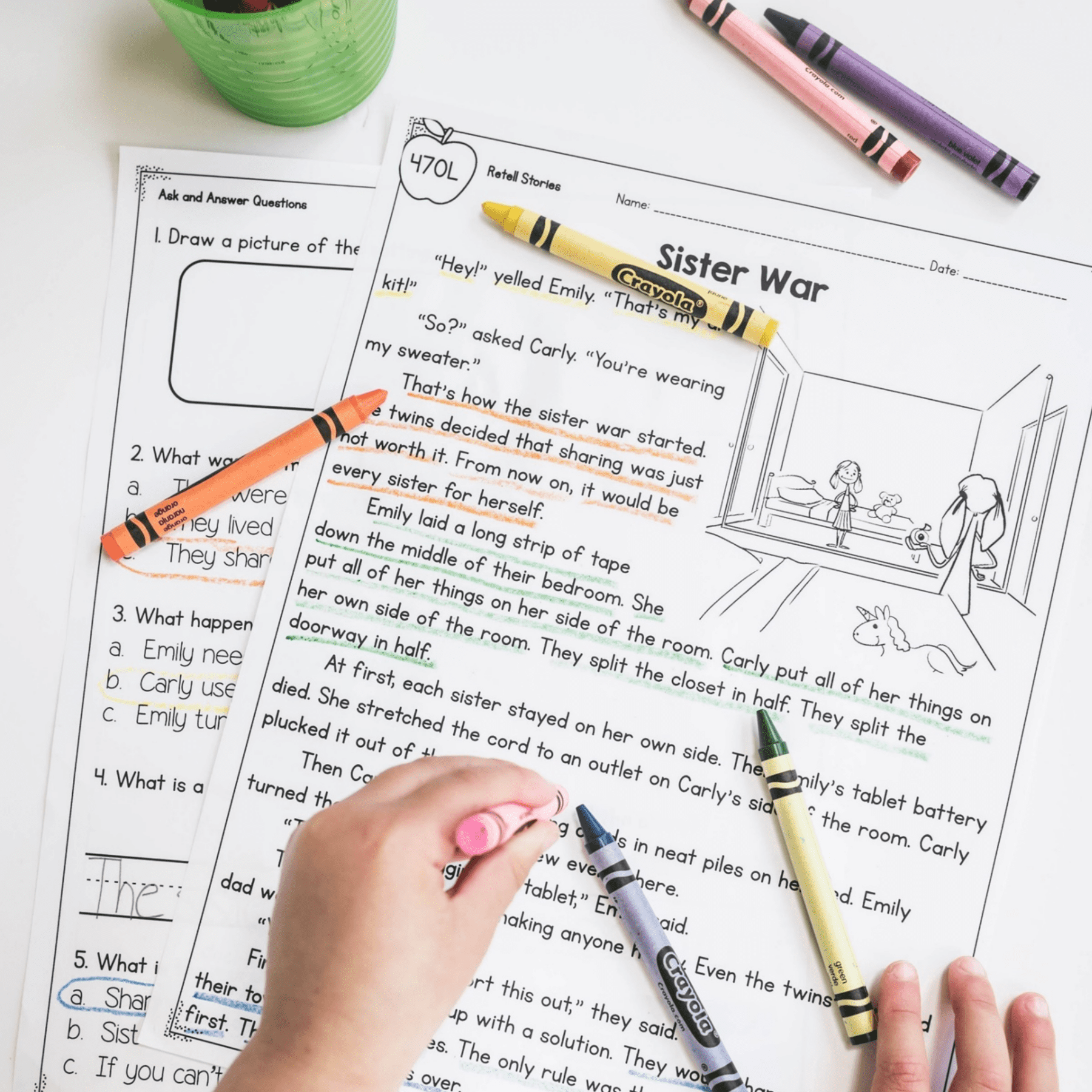 1st Grade Florida BEST Standards ELA Reading Comprehension Passages Bundle FL - Image 4