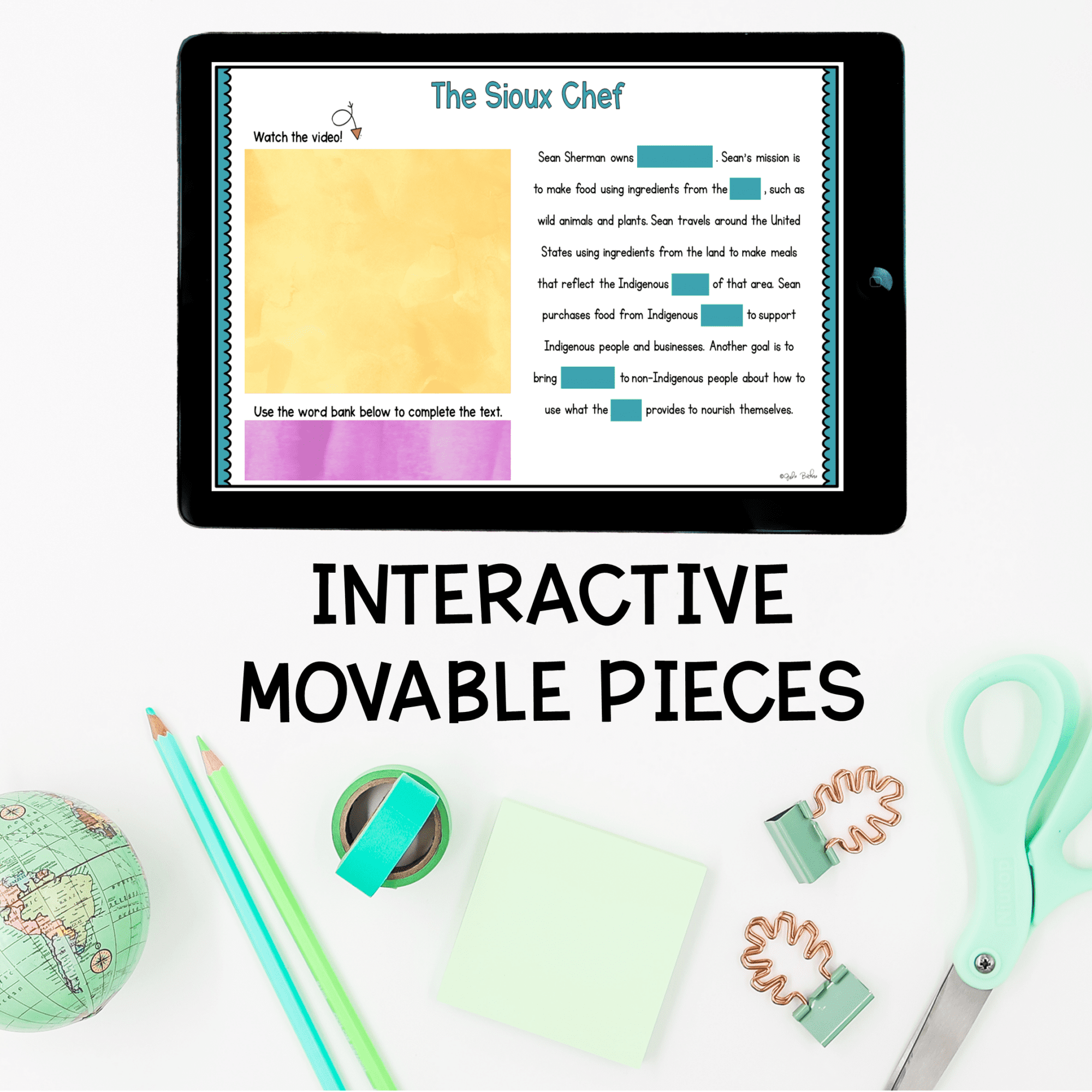 Virtual Field Trip Native Americans & Indigenous Peoples Google Slides Digital - Image 4