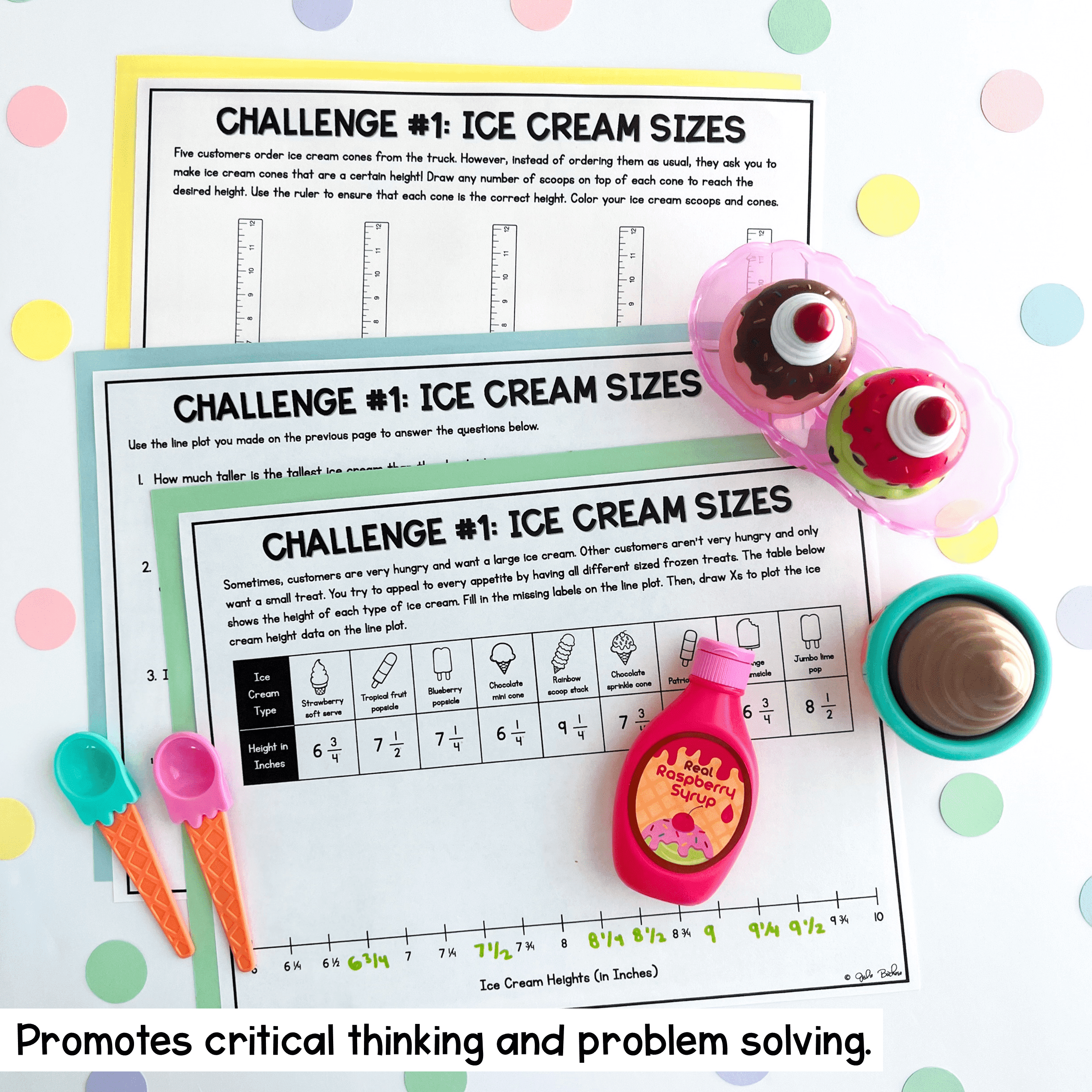 5th Grade Math PBL - Ice Cream Truck Project Based Learning - Image 4