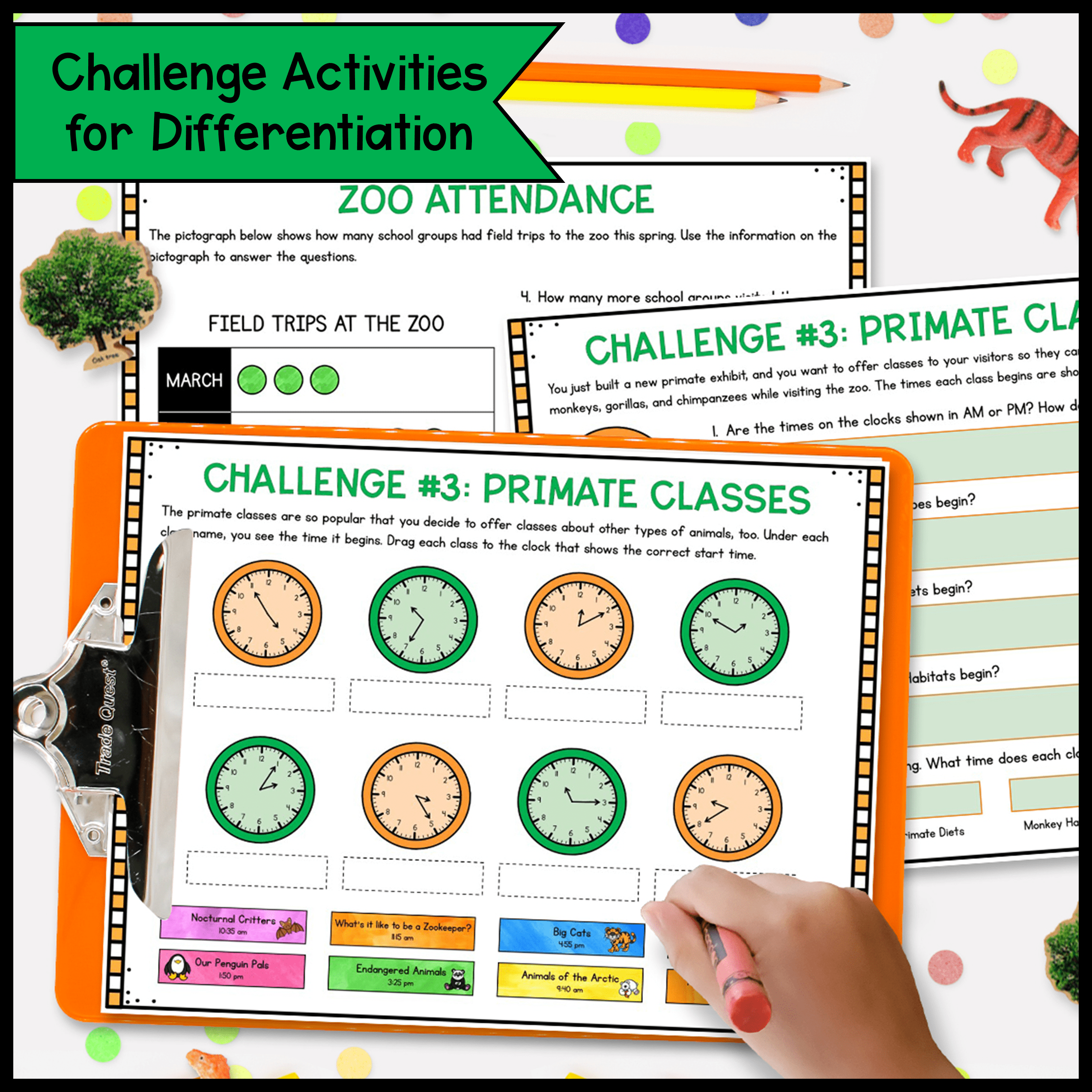Build a Zoo Project Based Learning - 2nd Grade Math PBL - Image 4