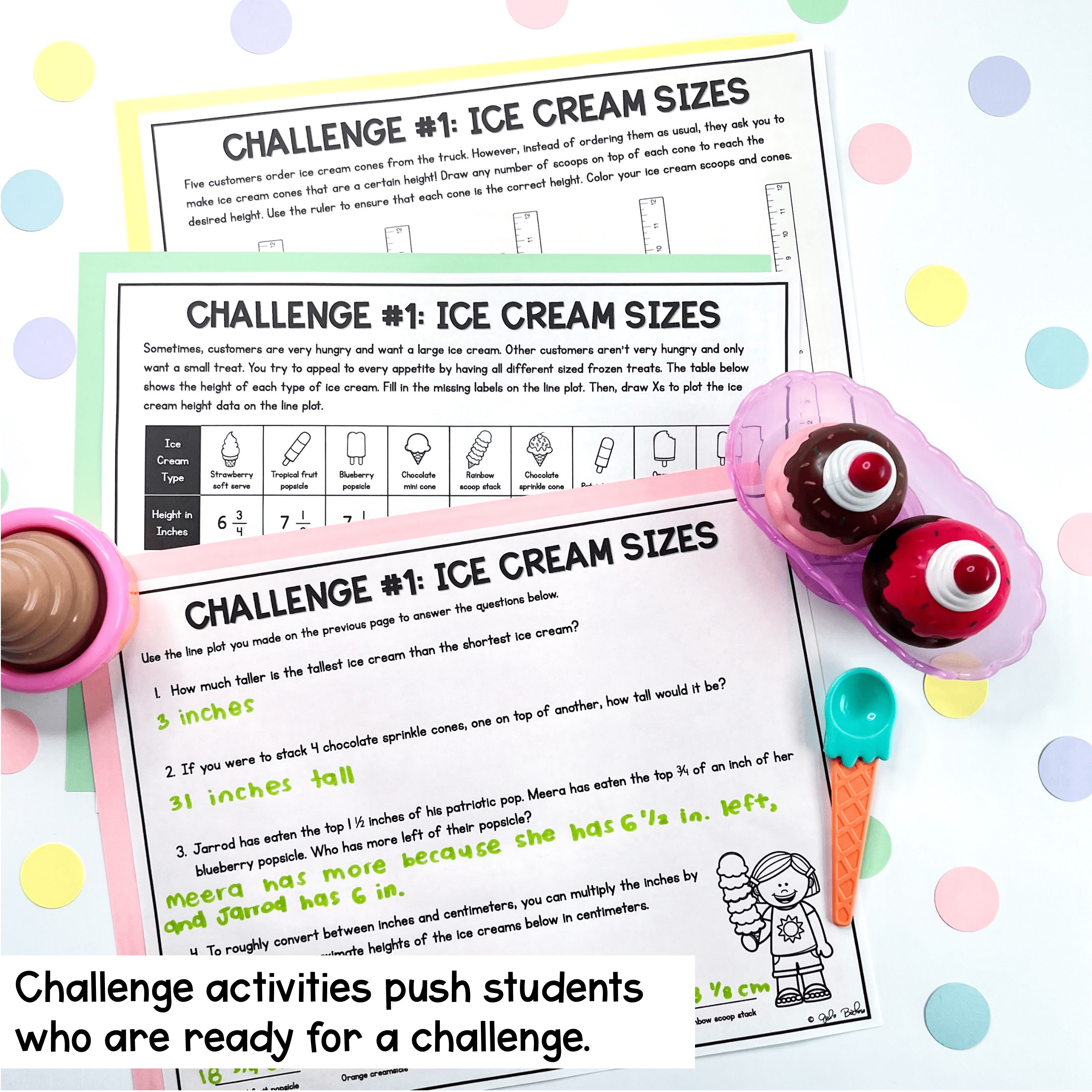 5th Grade Math PBL - Ice Cream Truck Project Based Learning - Image 5