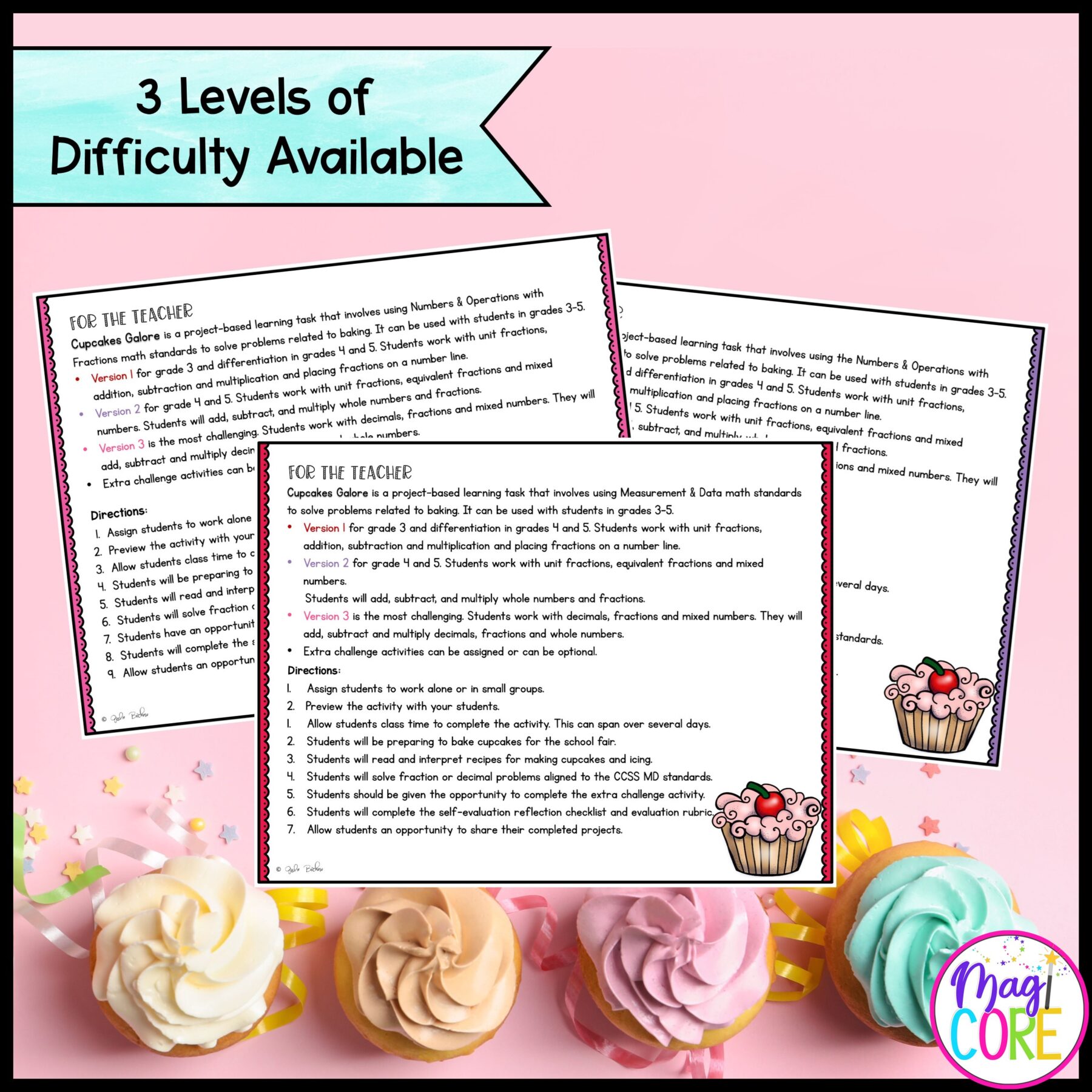 5th Grade Math Project Based Learning Bundle #1 - Image 7