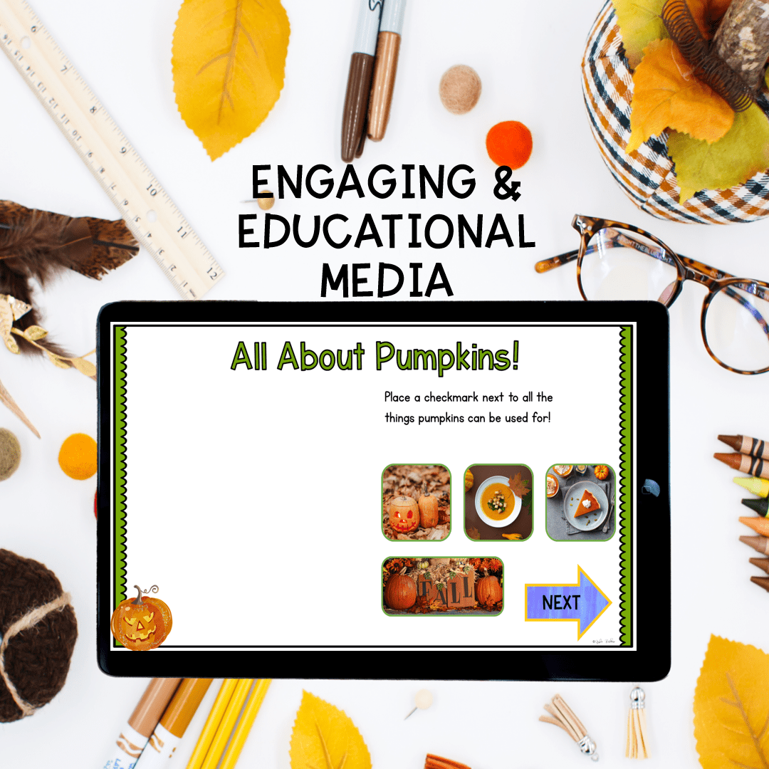 Pumpkins Virtual Field Trip 1st Grade Fall Digital Activity - Pumpkin Life Cycle - Image 7